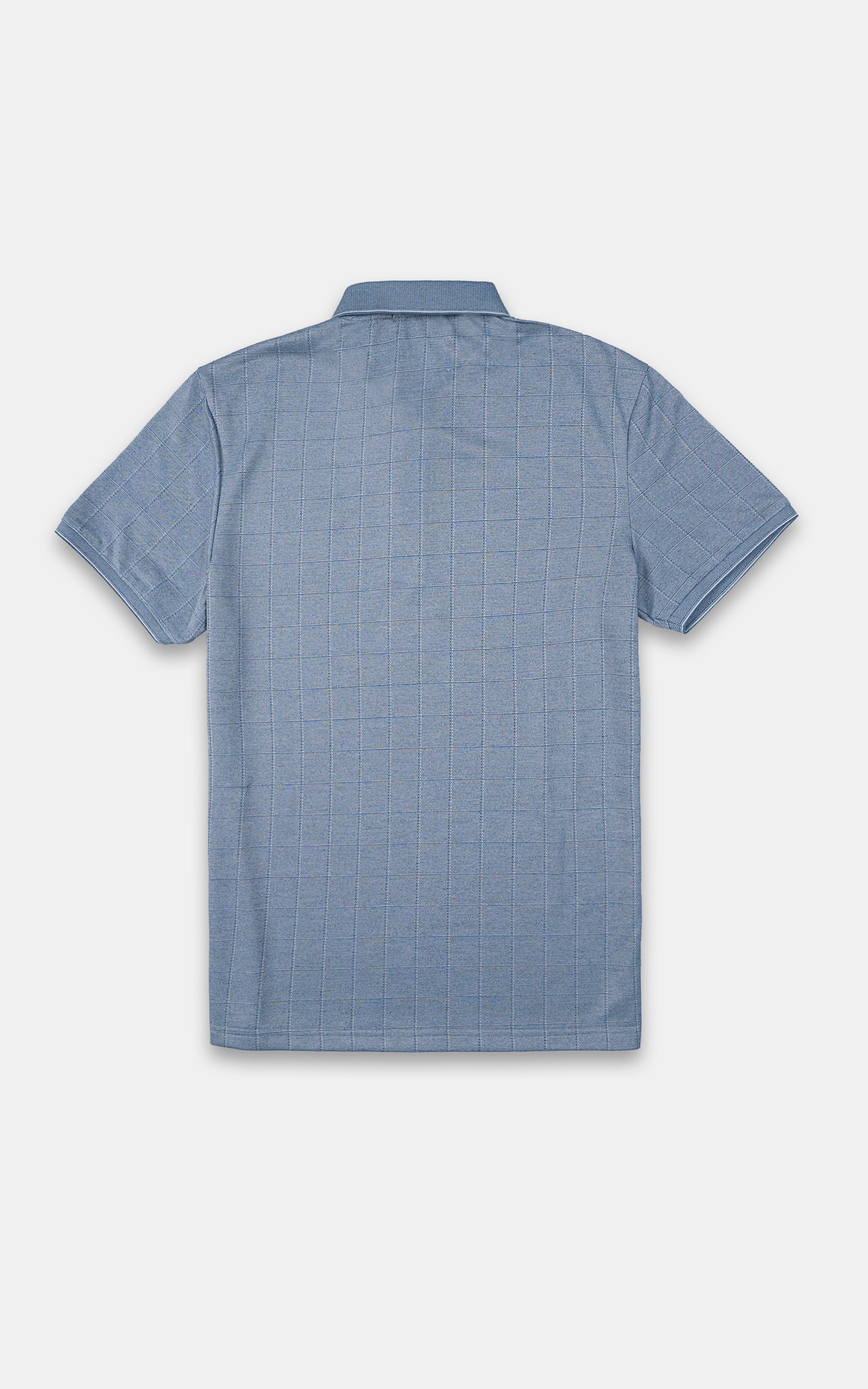 EXECUTIVE POLO JACQUARD COLLAR MINT GREEN - Image 3