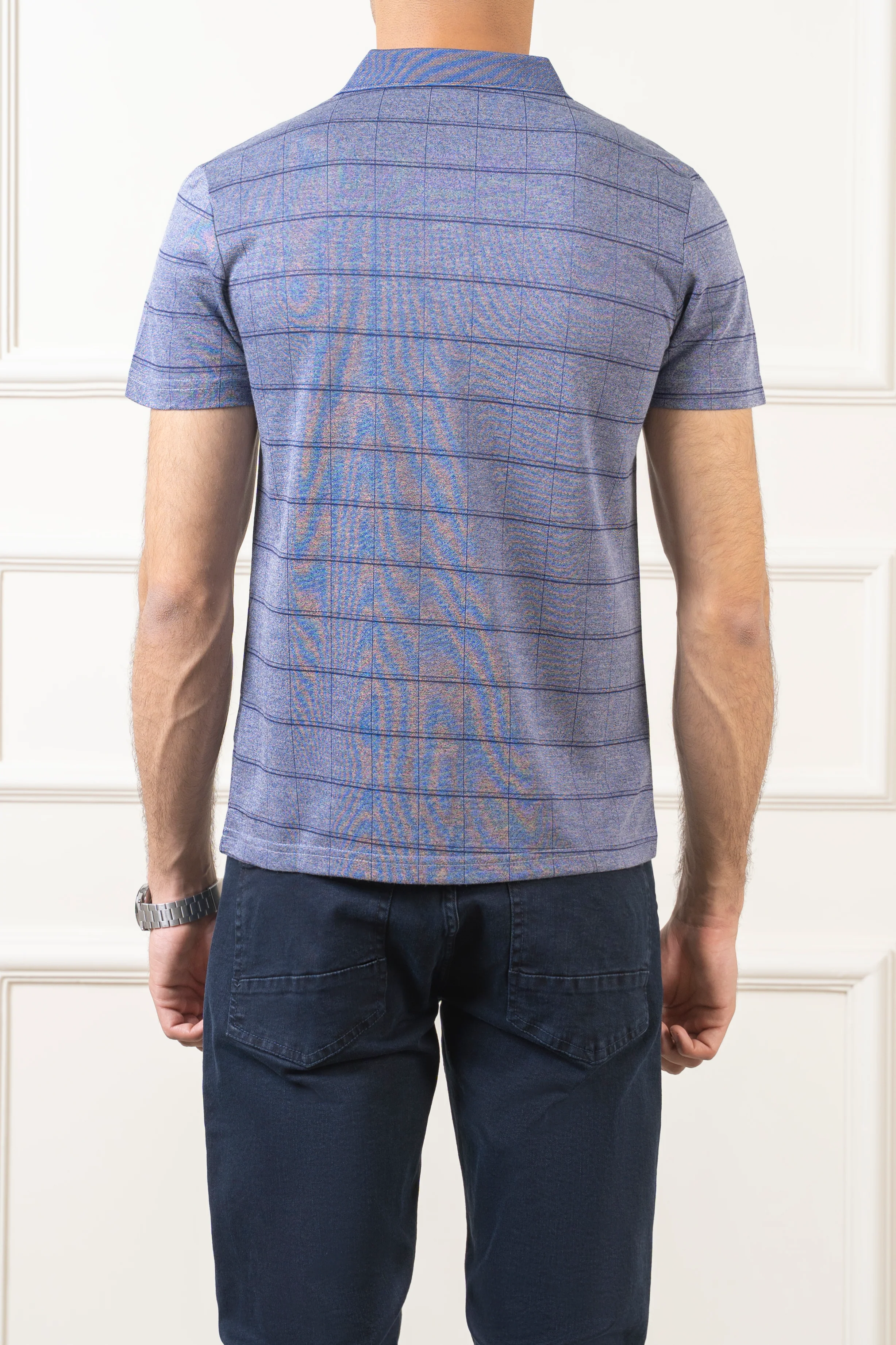 EXECUTIVE POLO NAVY GREY - Image 4