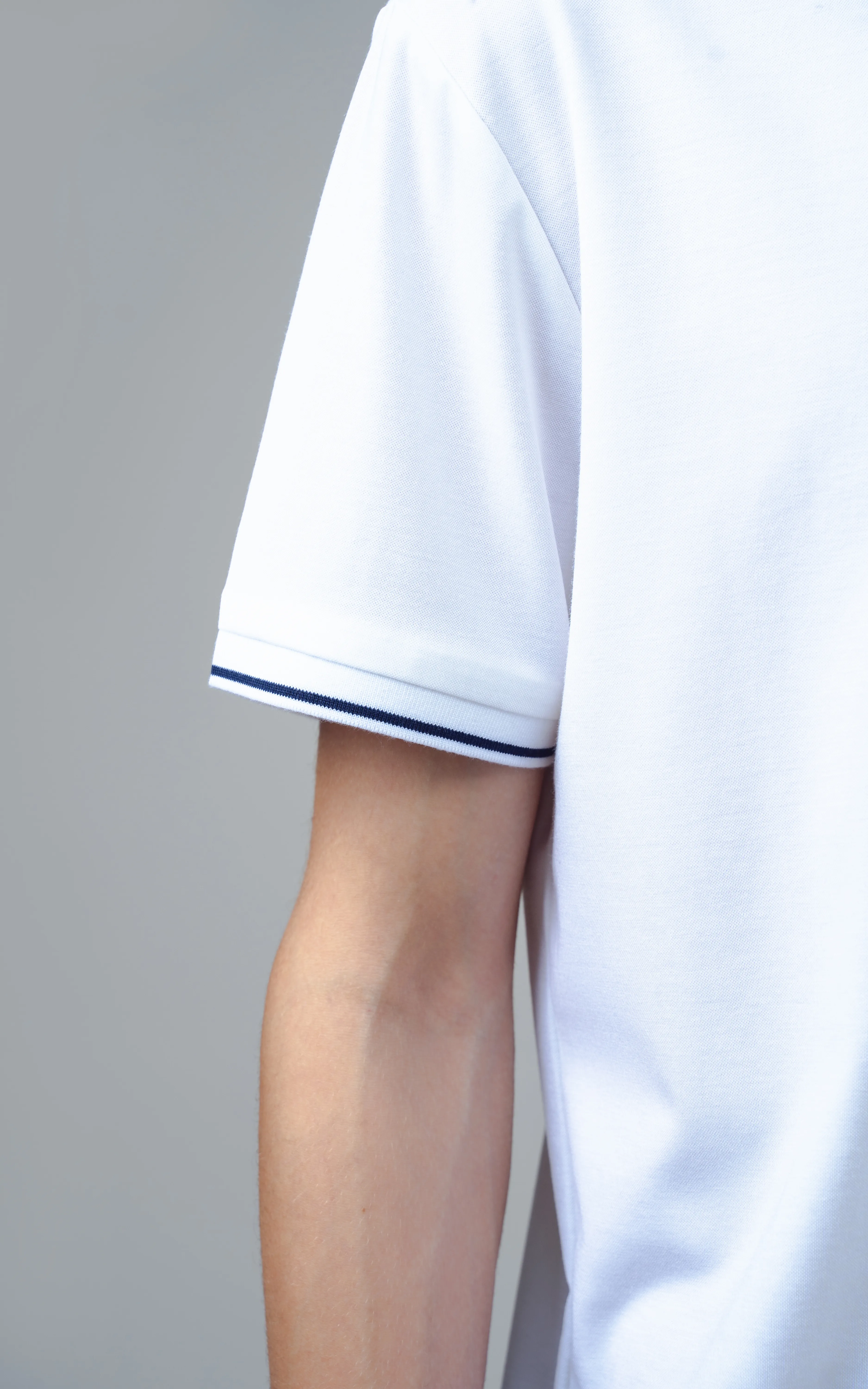 EXECUTIVE TIPPING POLO OFF WHITE - Image 6