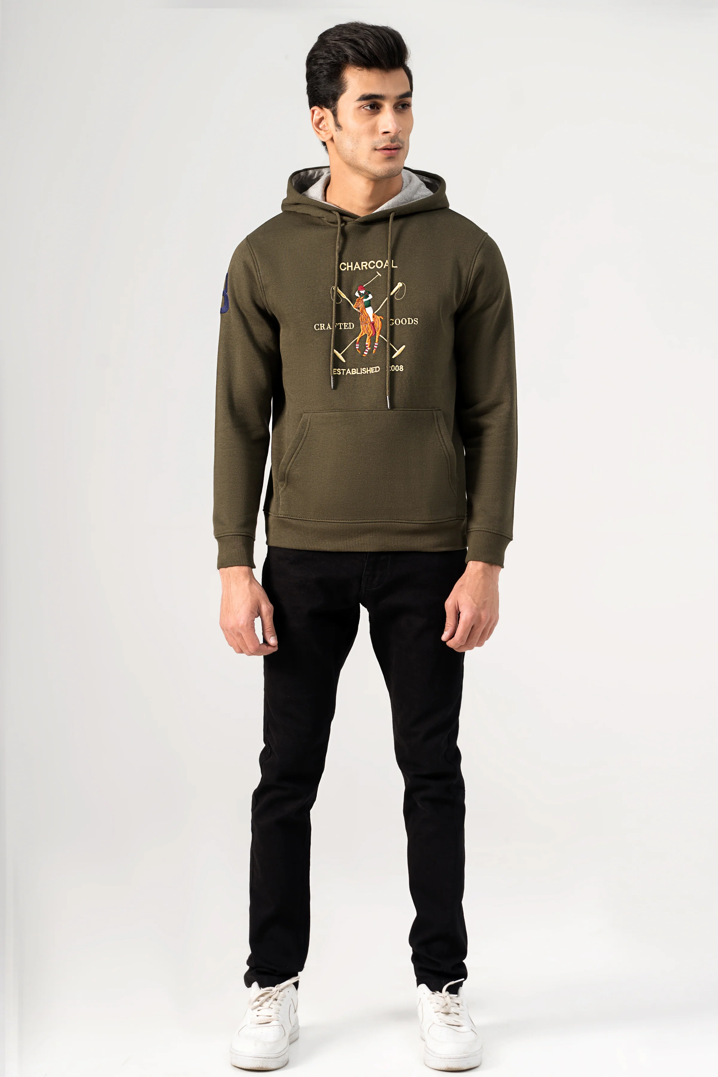 FASHION HOODIE OLIVE