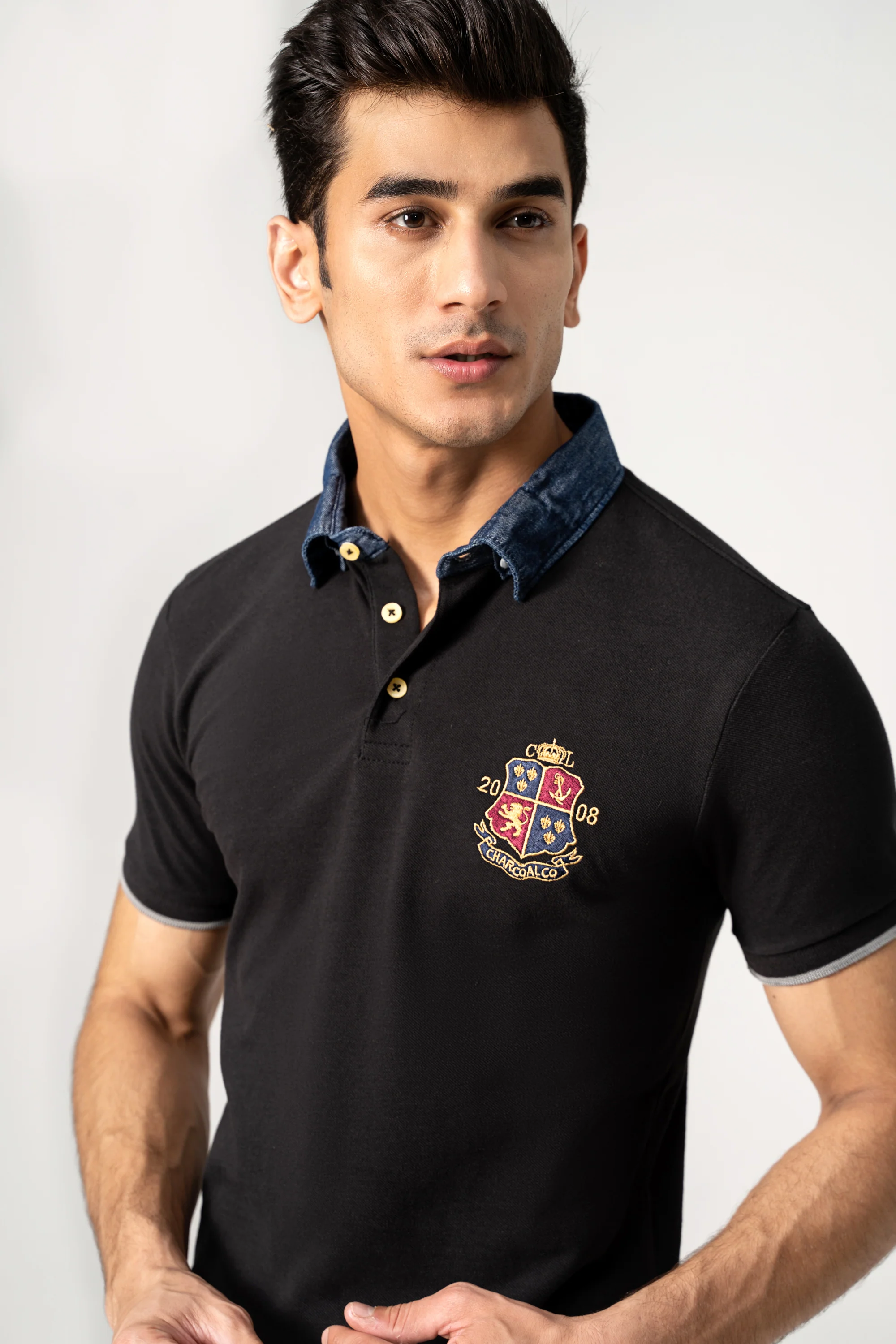 FASHION POLO BLACK - Image 2