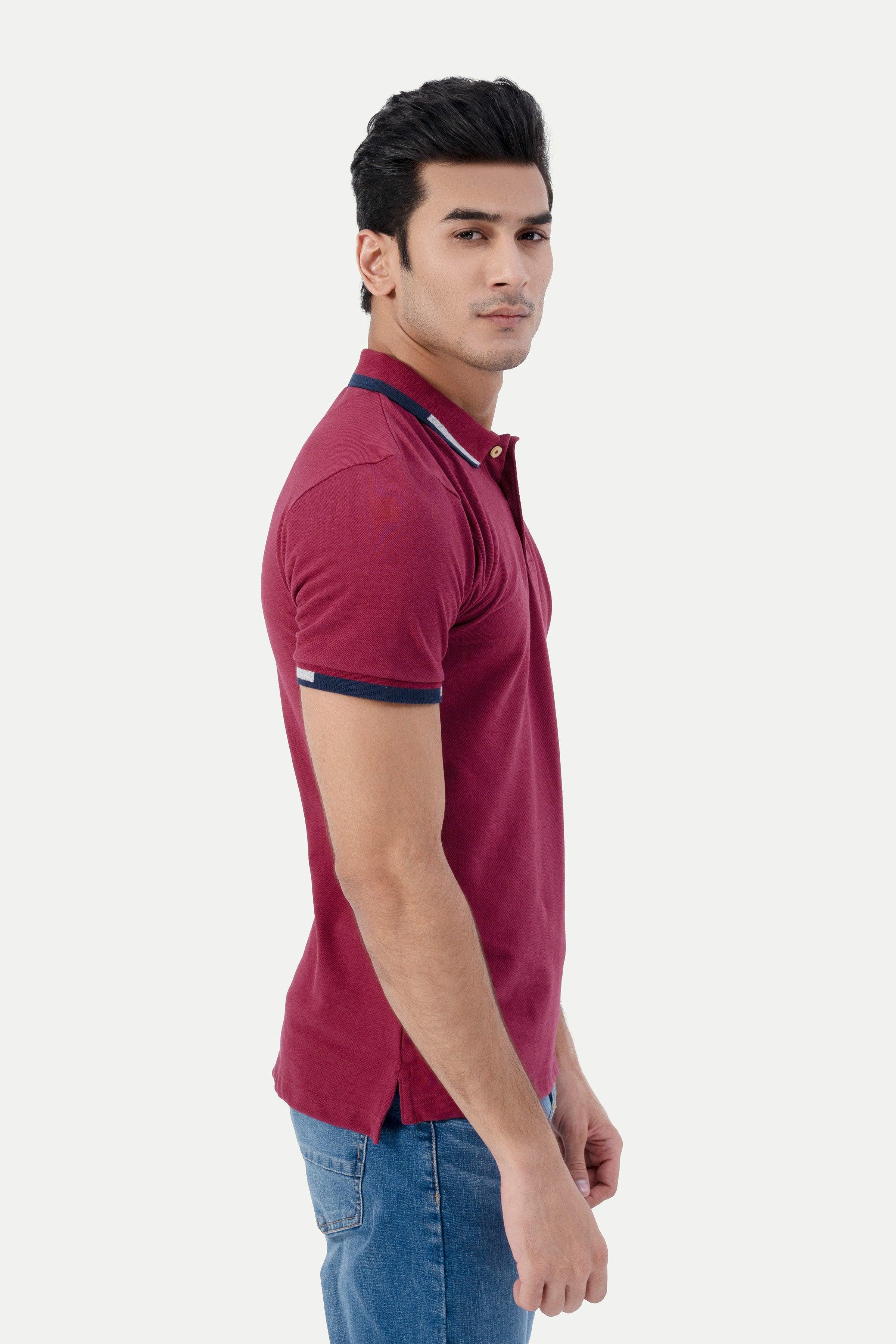 FASHION POLO MAROON - Image 2