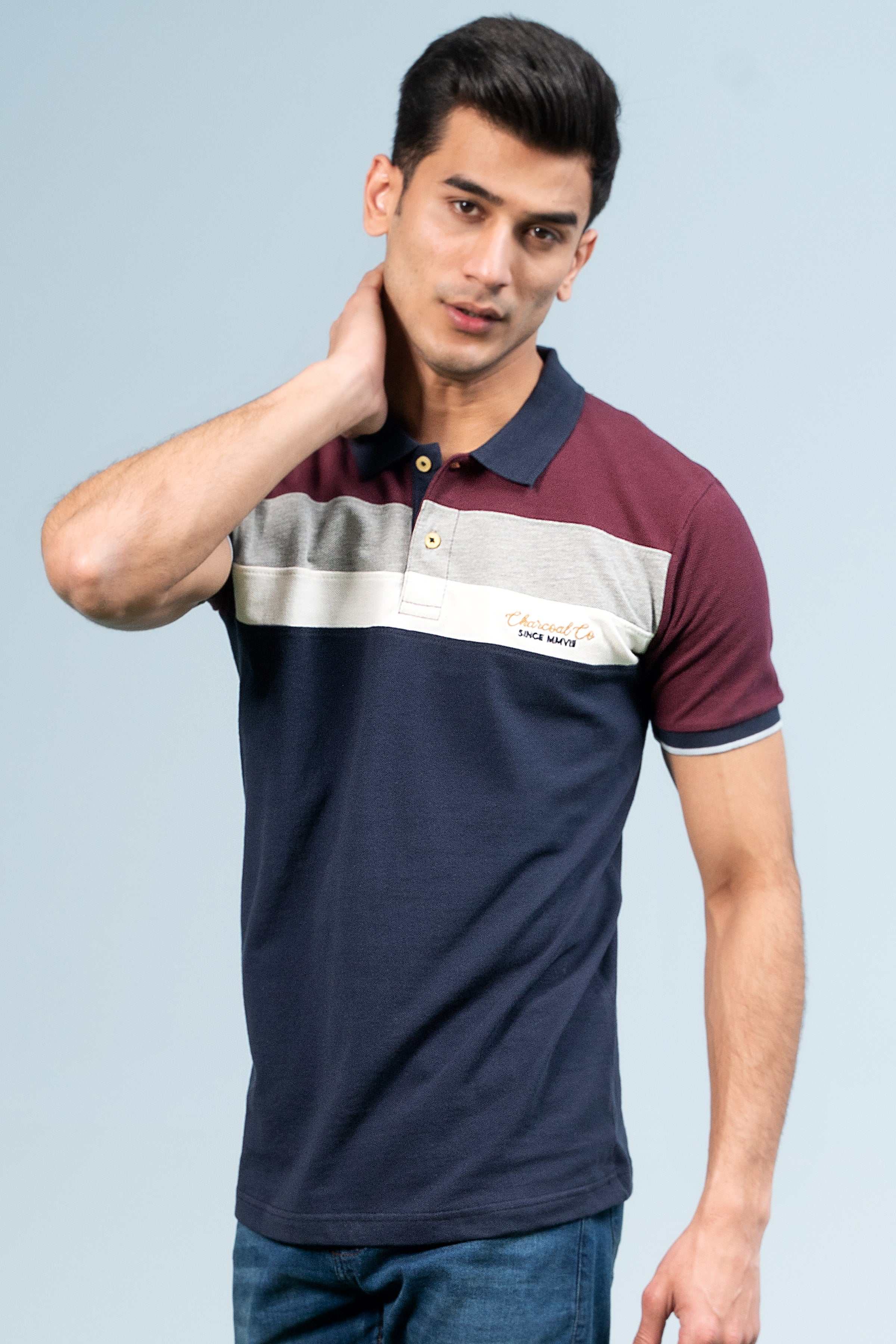 FASHION POLO MAROON - Image 2