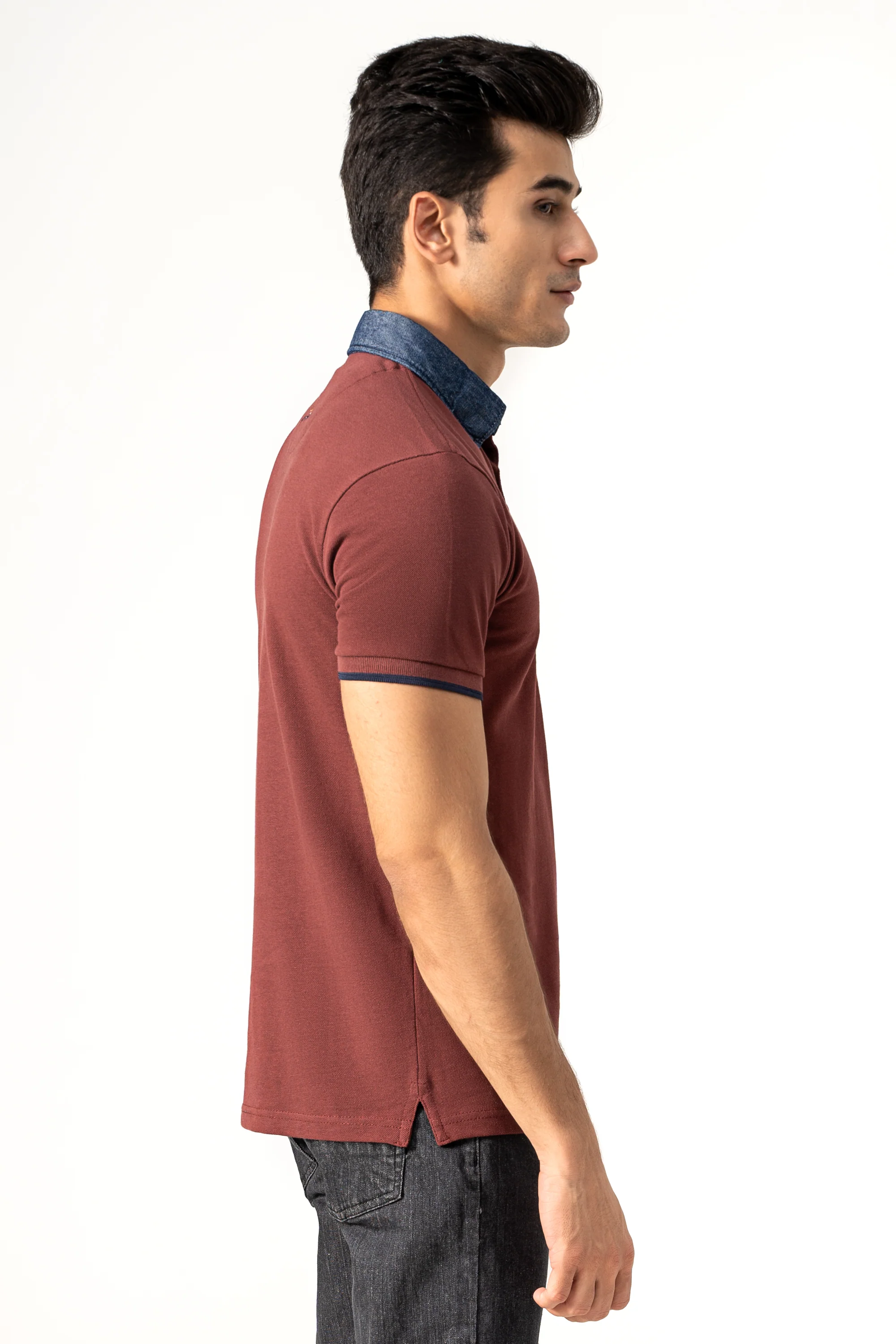 FASHION POLO MAROON - Image 2