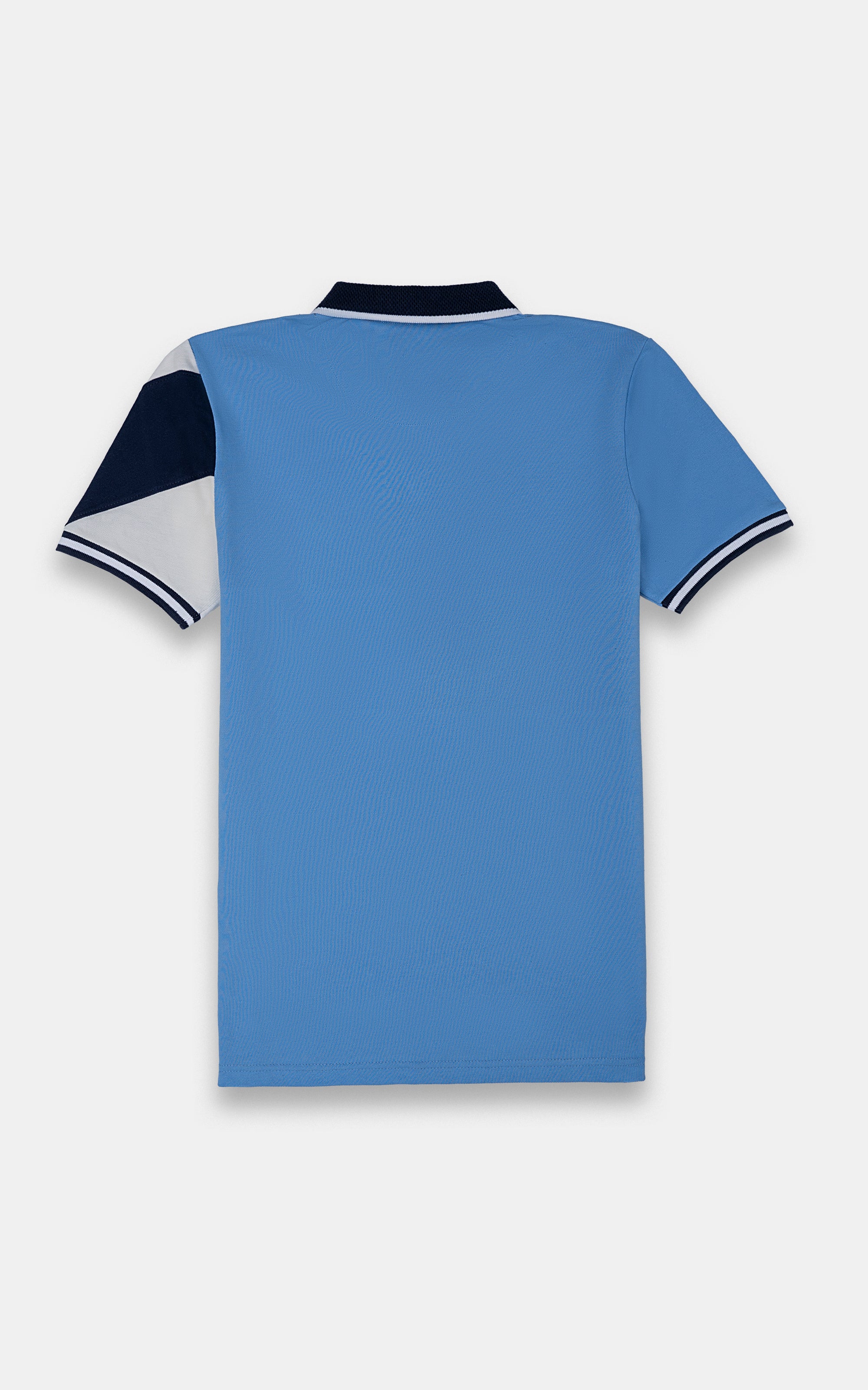 FASHION POLO SHIRT SKY BLUE - Image 3