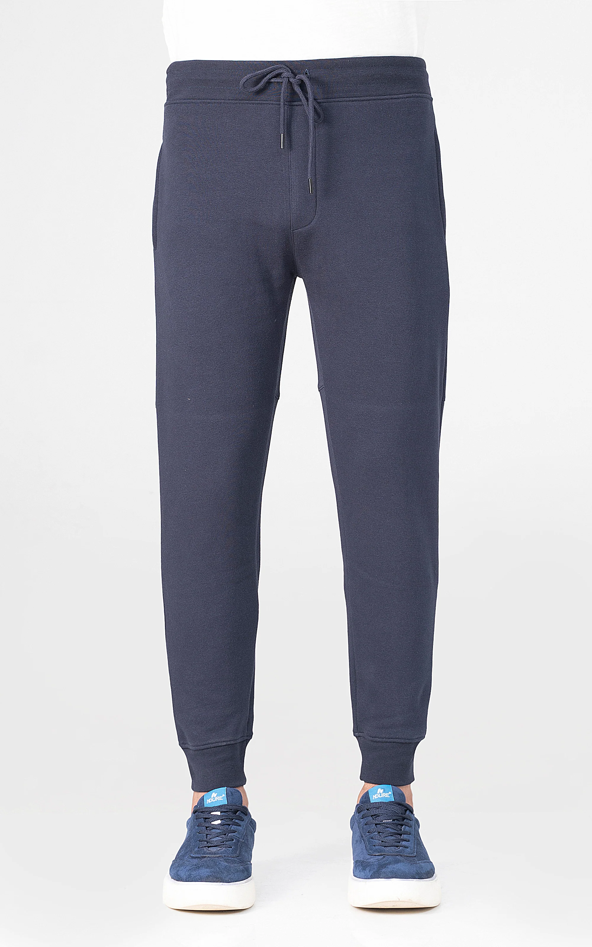 FLEECE JOGGER TROUSER NAVY - Image 2