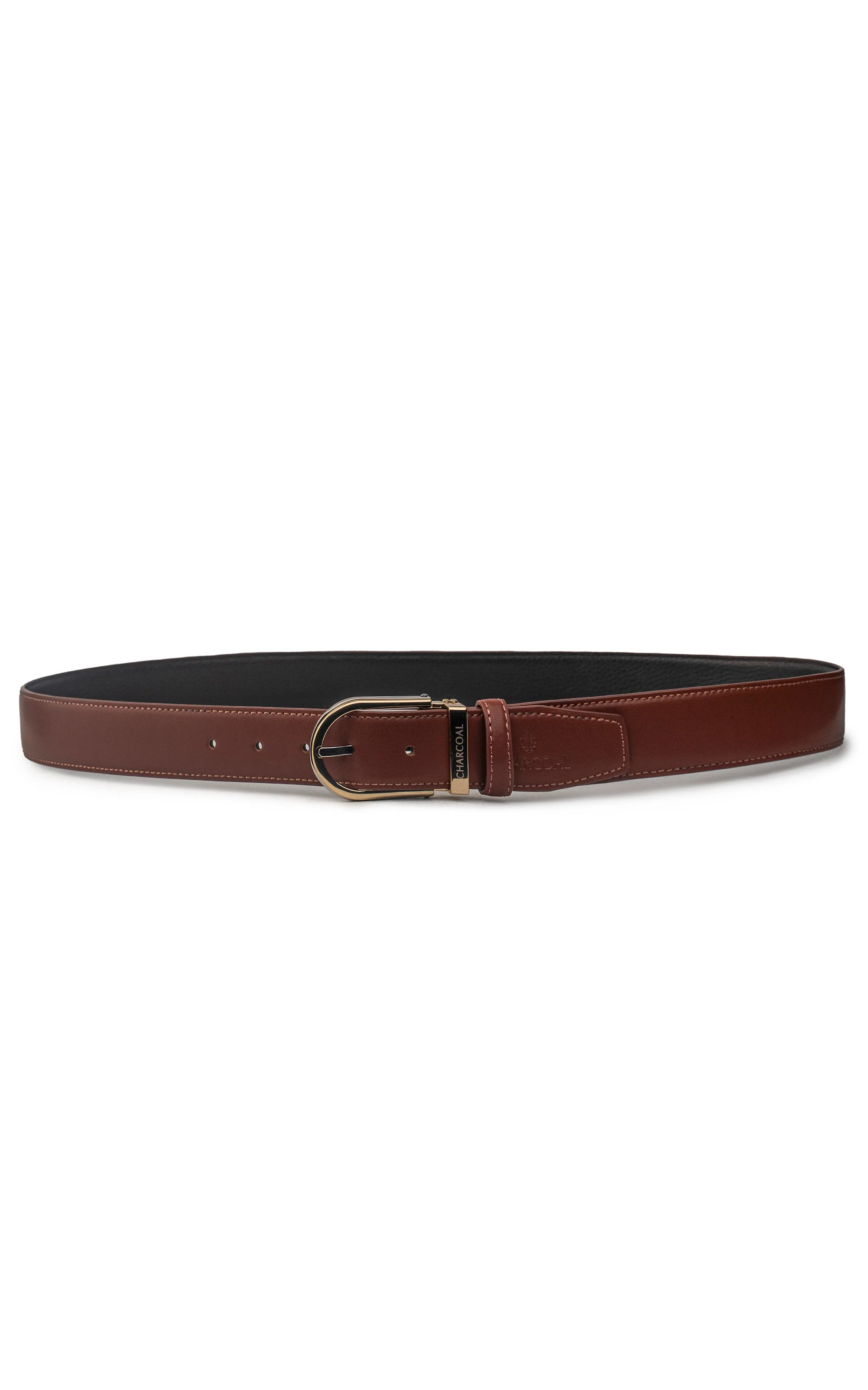 Plain Formal Belt Brown - Image 2