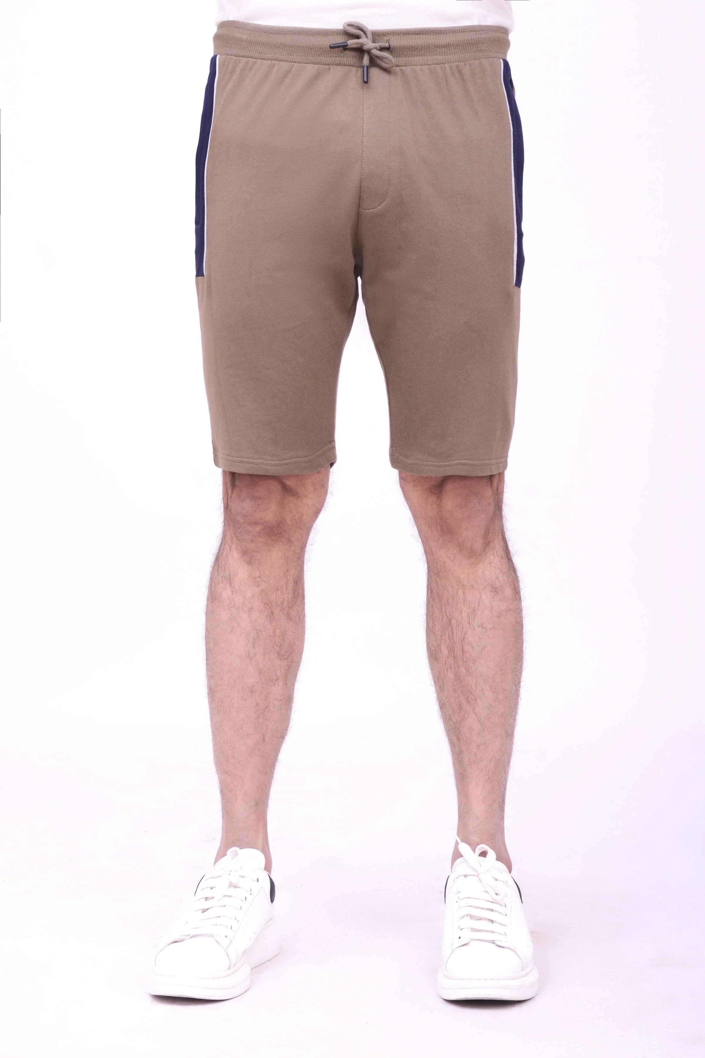 FRENCH TERRY SHORTS OLIVE - Image 2