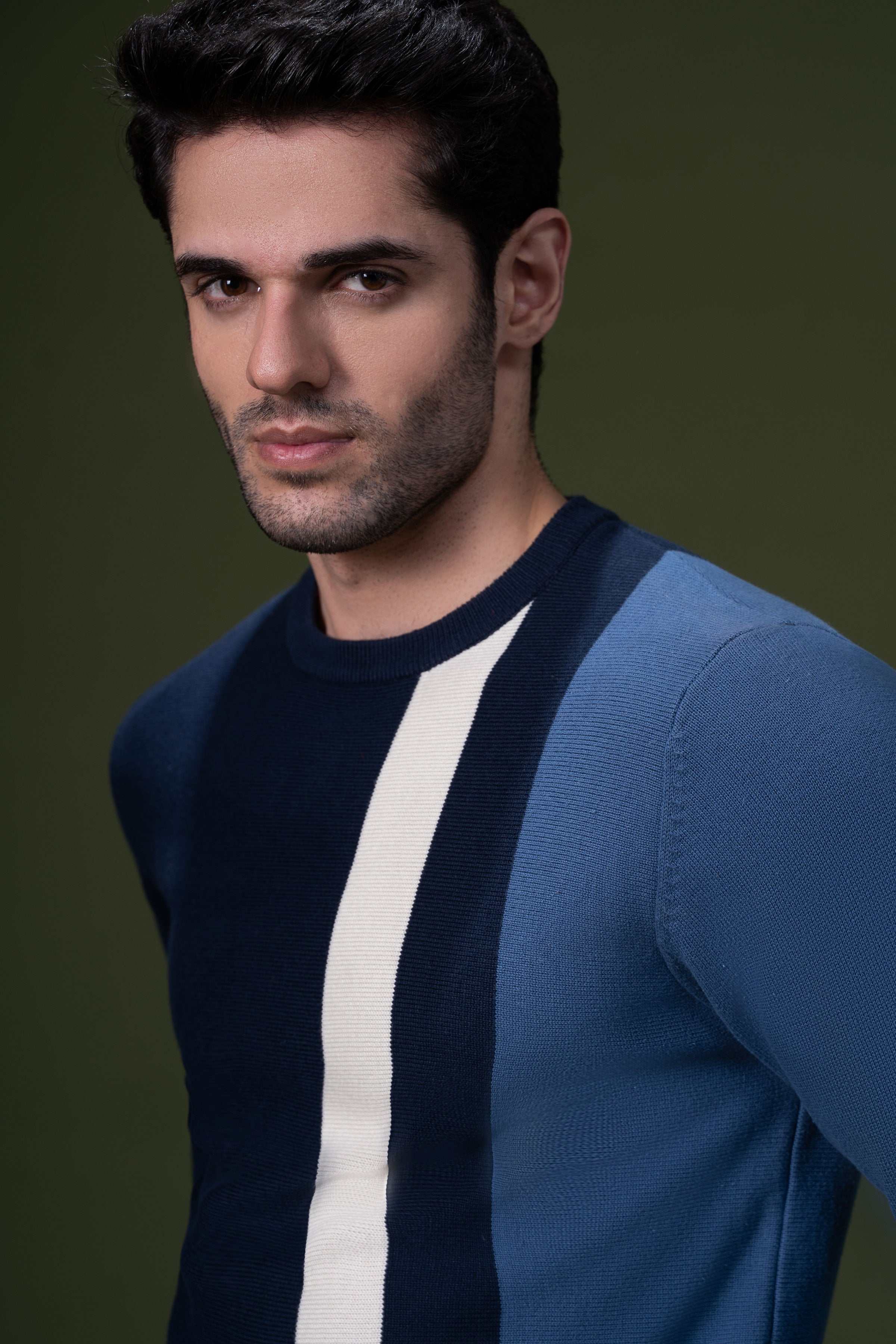 FULL SLEEVE SWEATER NAVY - Image 4