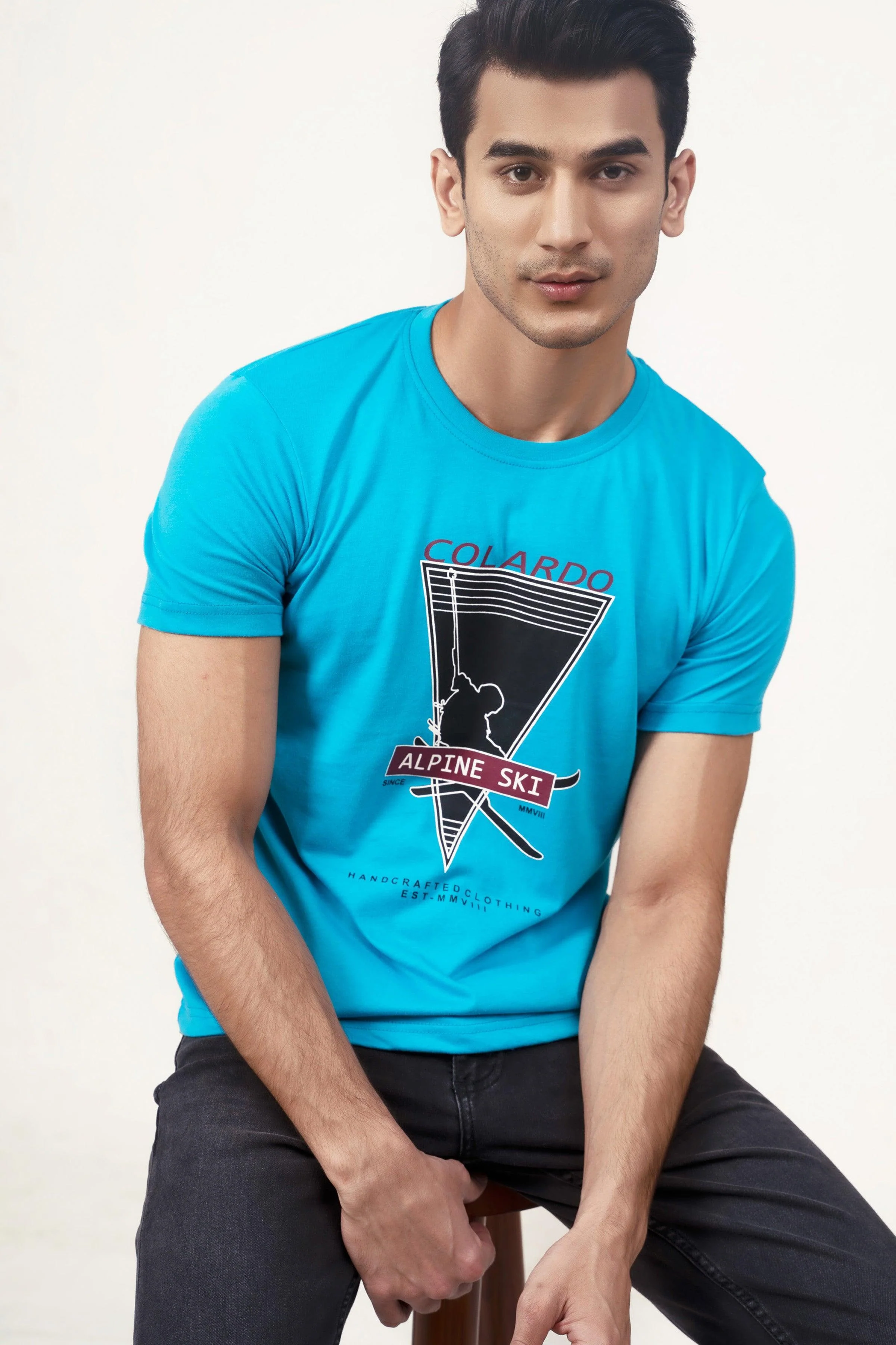 GRAPHIC T-SHIRT BLUE - Image 2