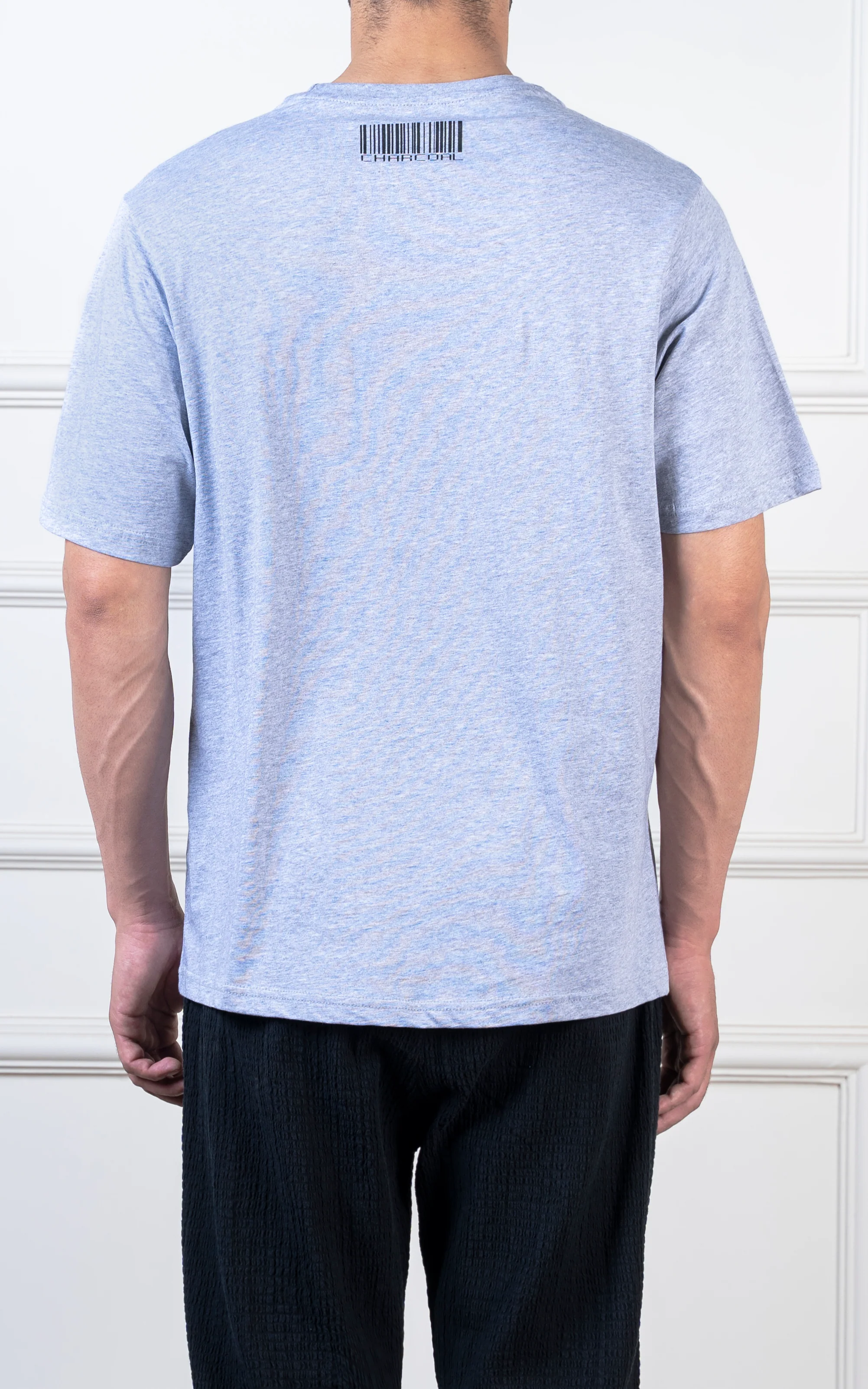 GRAPHIC T-SHIRT HEATHER GREY - Image 5