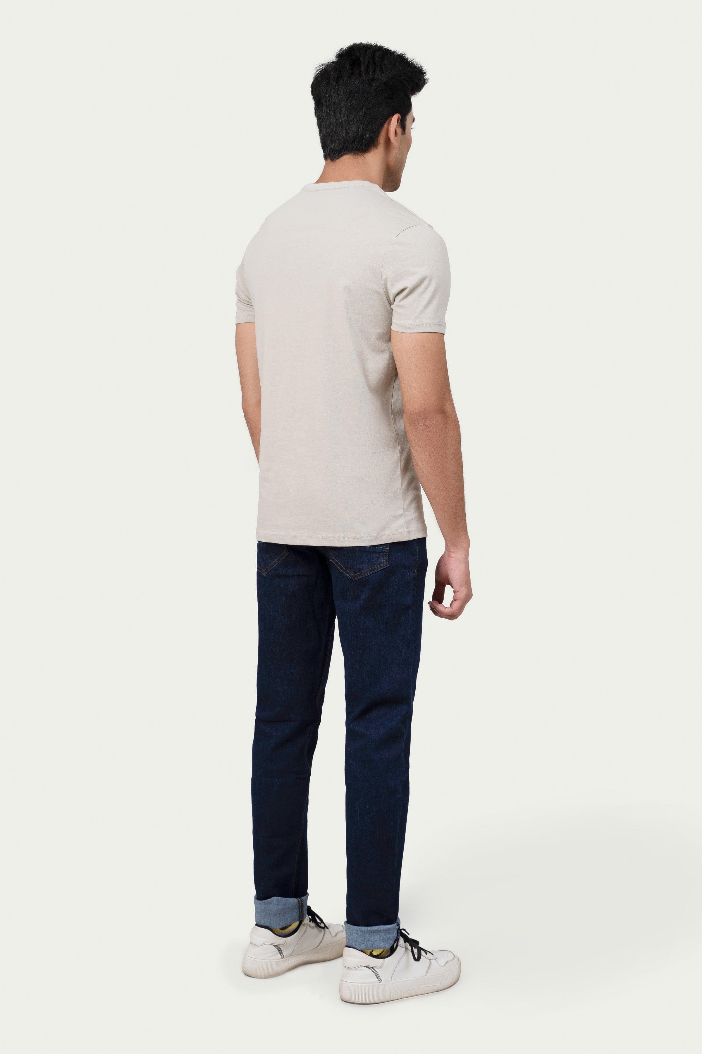 GRAPHIC T SHIRT KHAKI - Image 4
