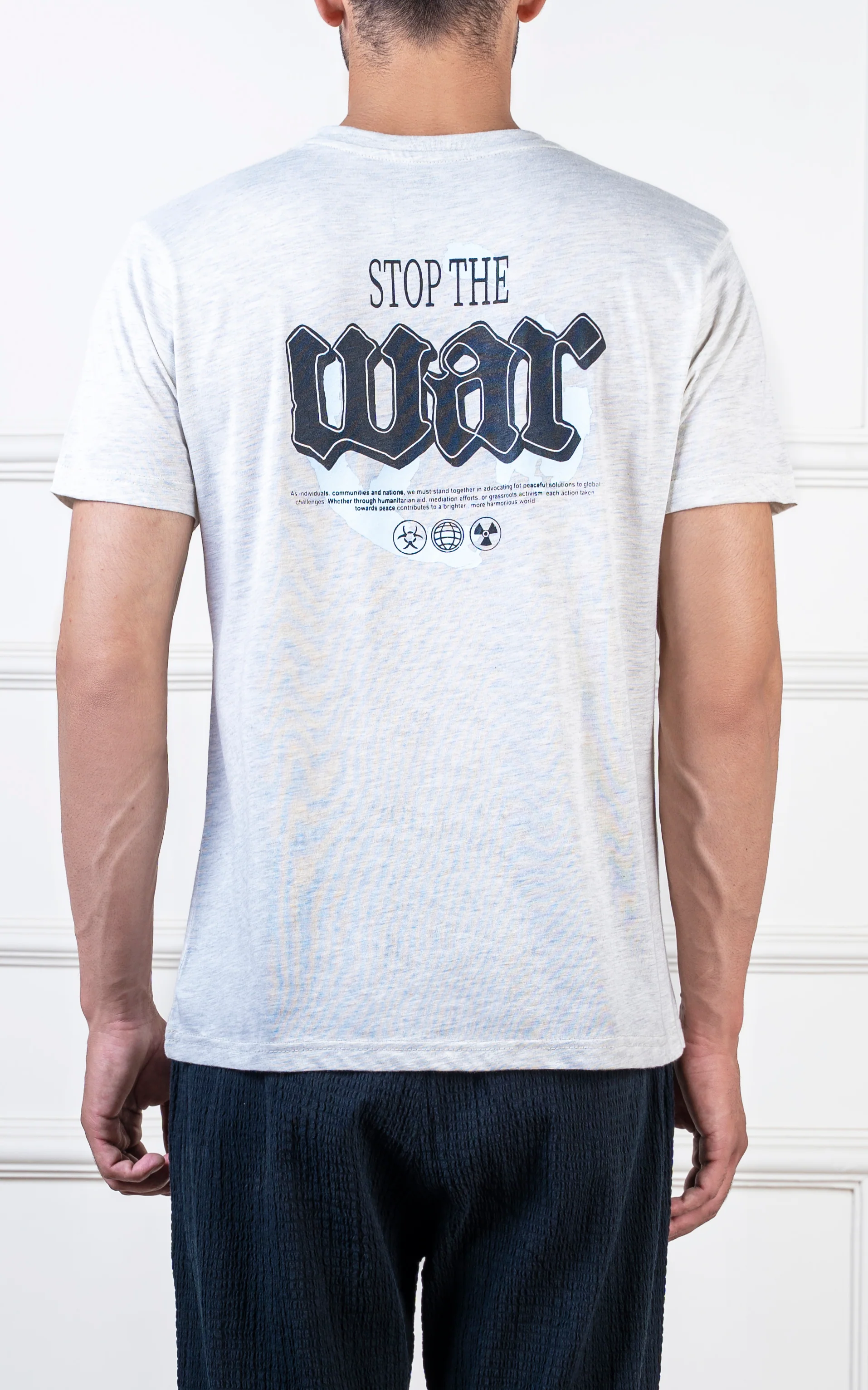 GRAPHIC T-SHIRT OATMEAL - Image 5