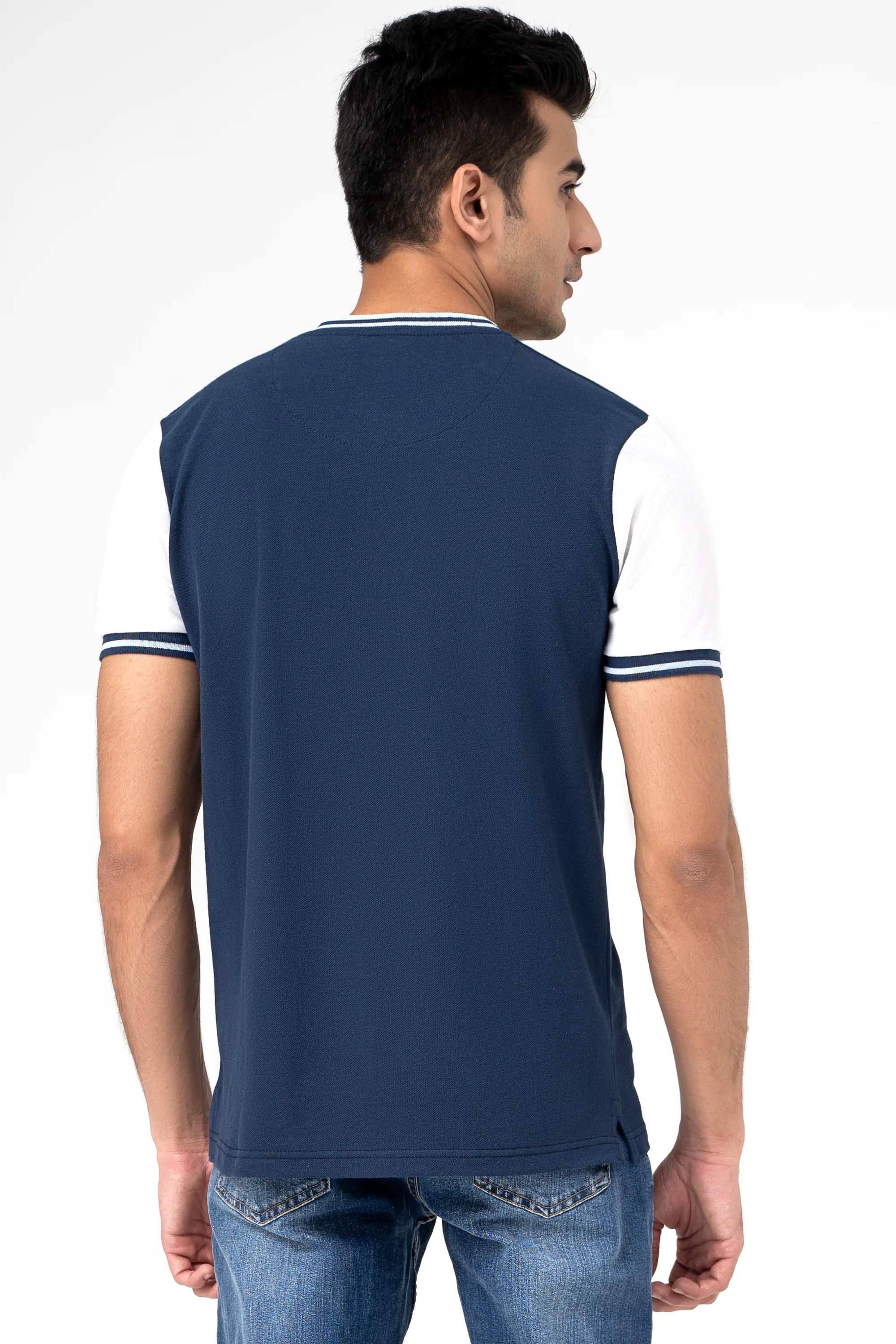 HENLAY T-SHIRT BLUE - Image 5