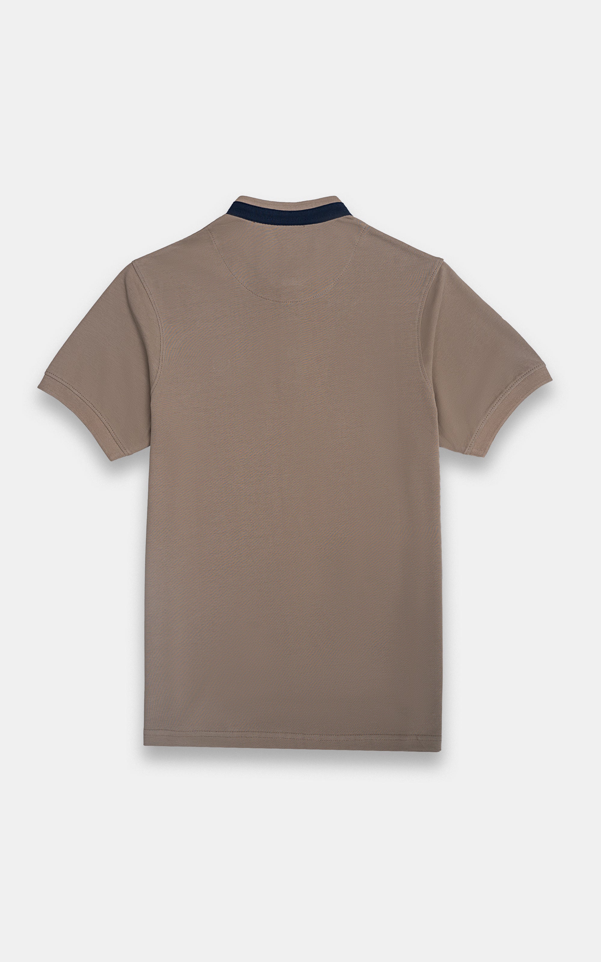 HENLEY T-SHIRT KHAKI - Image 3