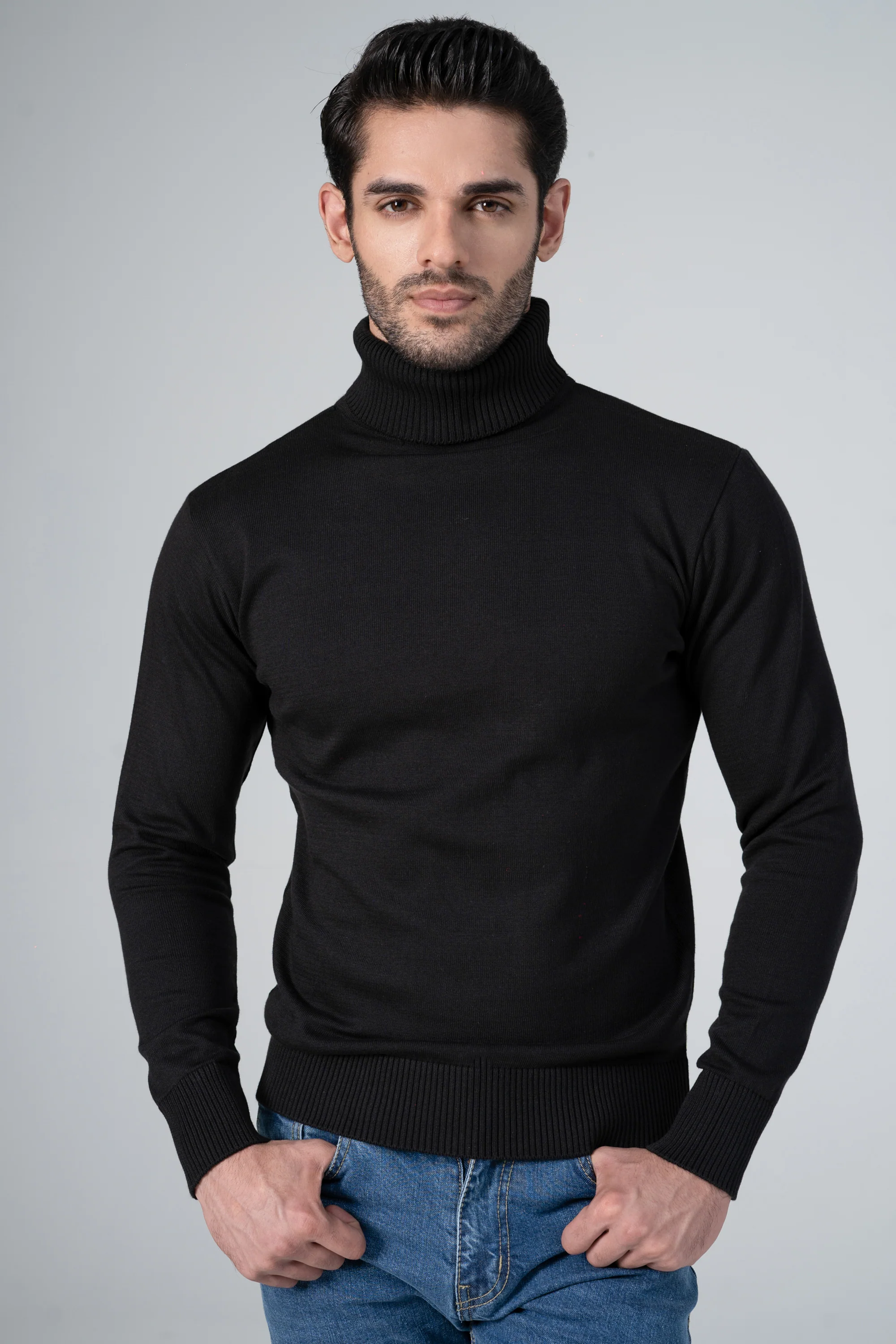 Singature Turtle Neck black - Image 2