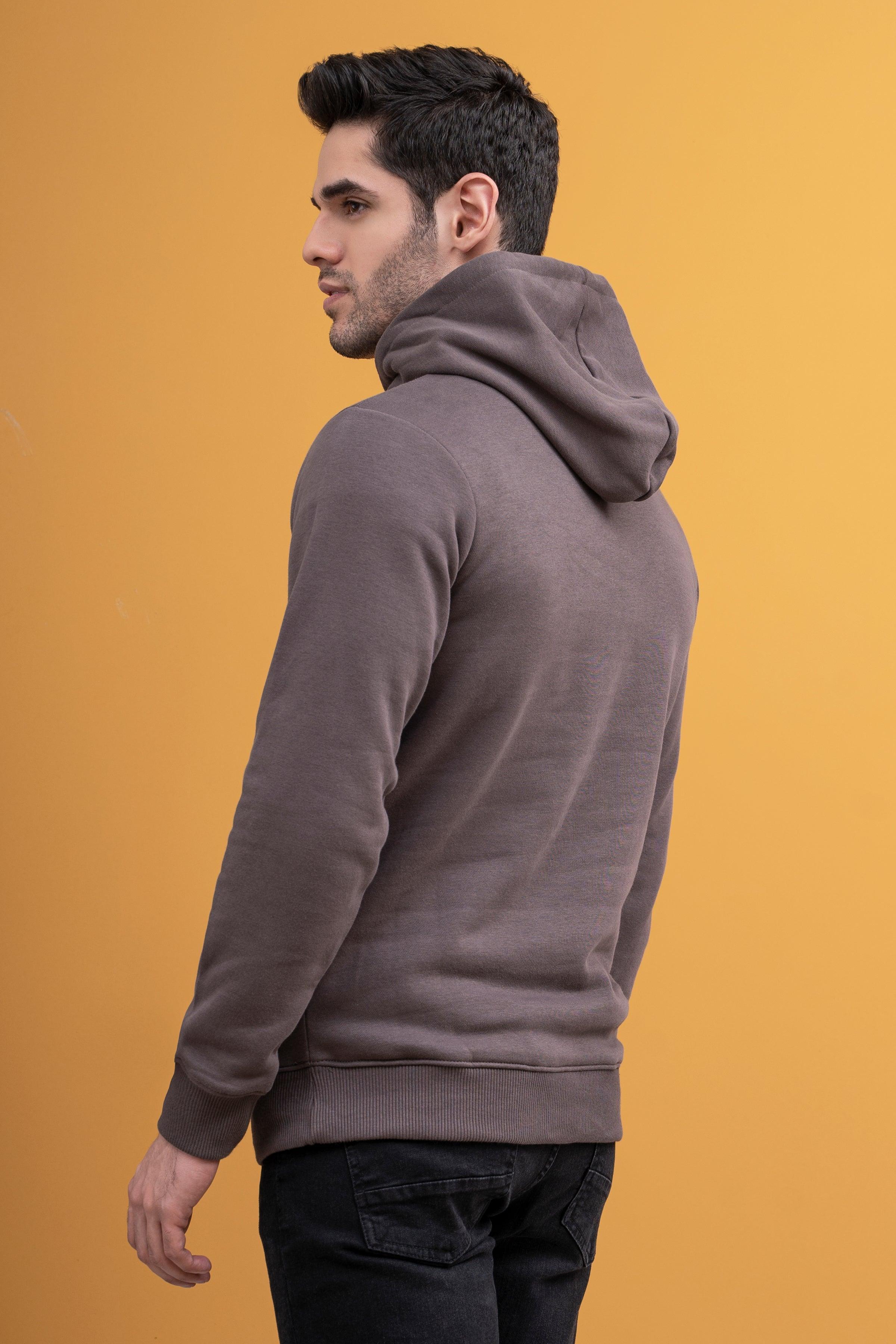HOODIE JORDAN KANGROO STYLE GREY - Image 4