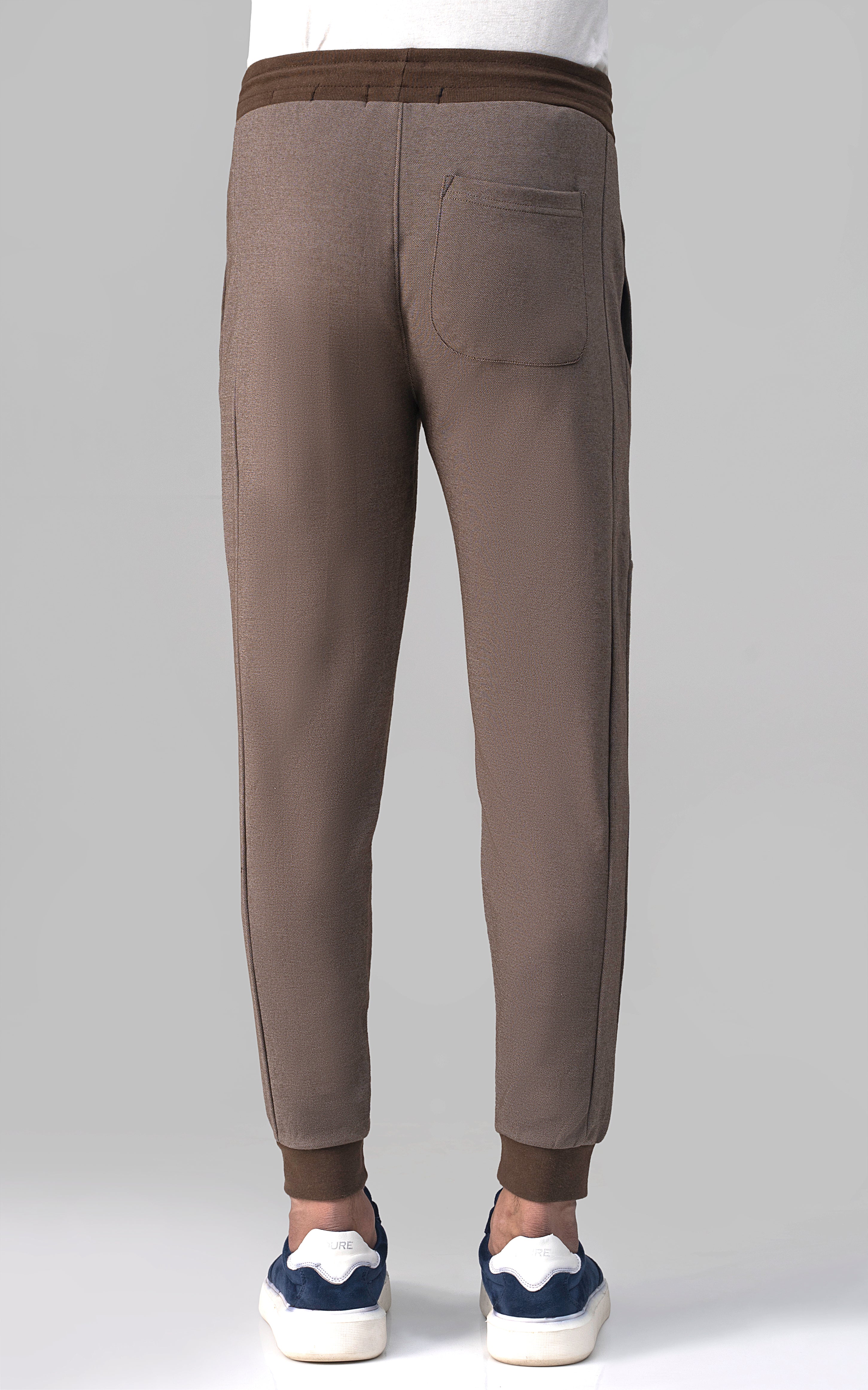 INTERLOCK JOGGER TROUSER KHAKI - Image 4