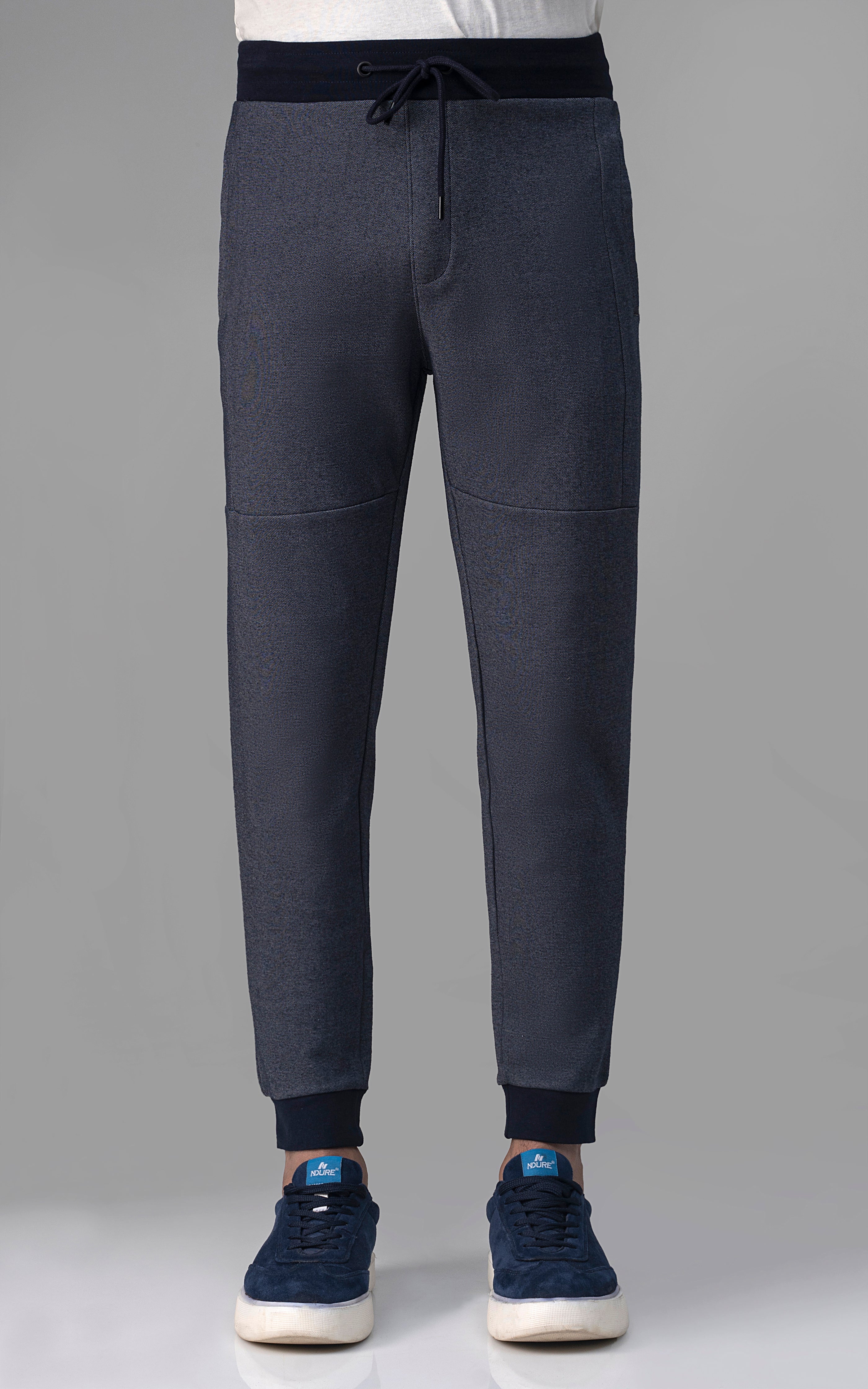 INTERLOCK JOGGER TROUSER NAVY - Image 3