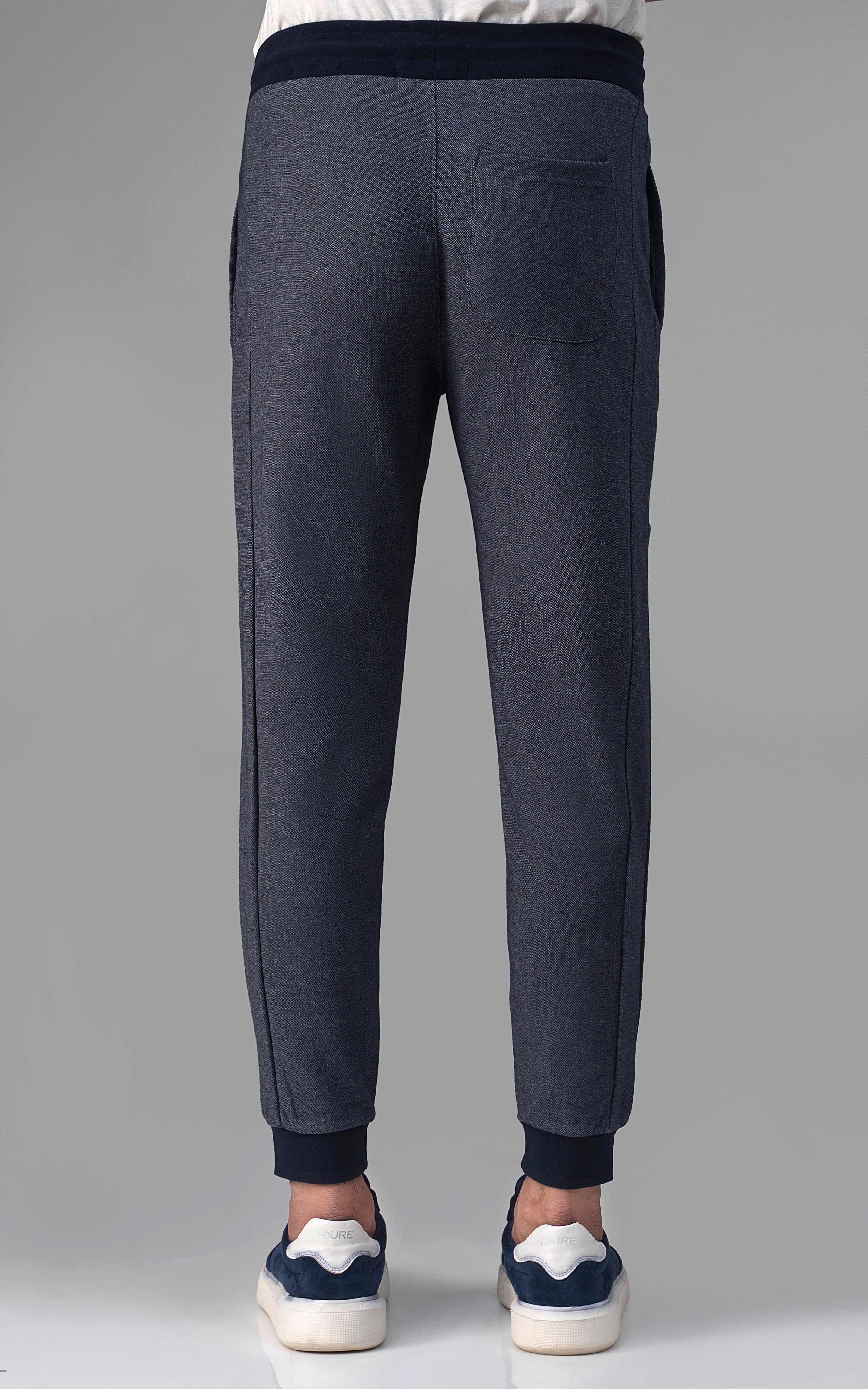 INTERLOCK JOGGER TROUSER NAVY - Image 4