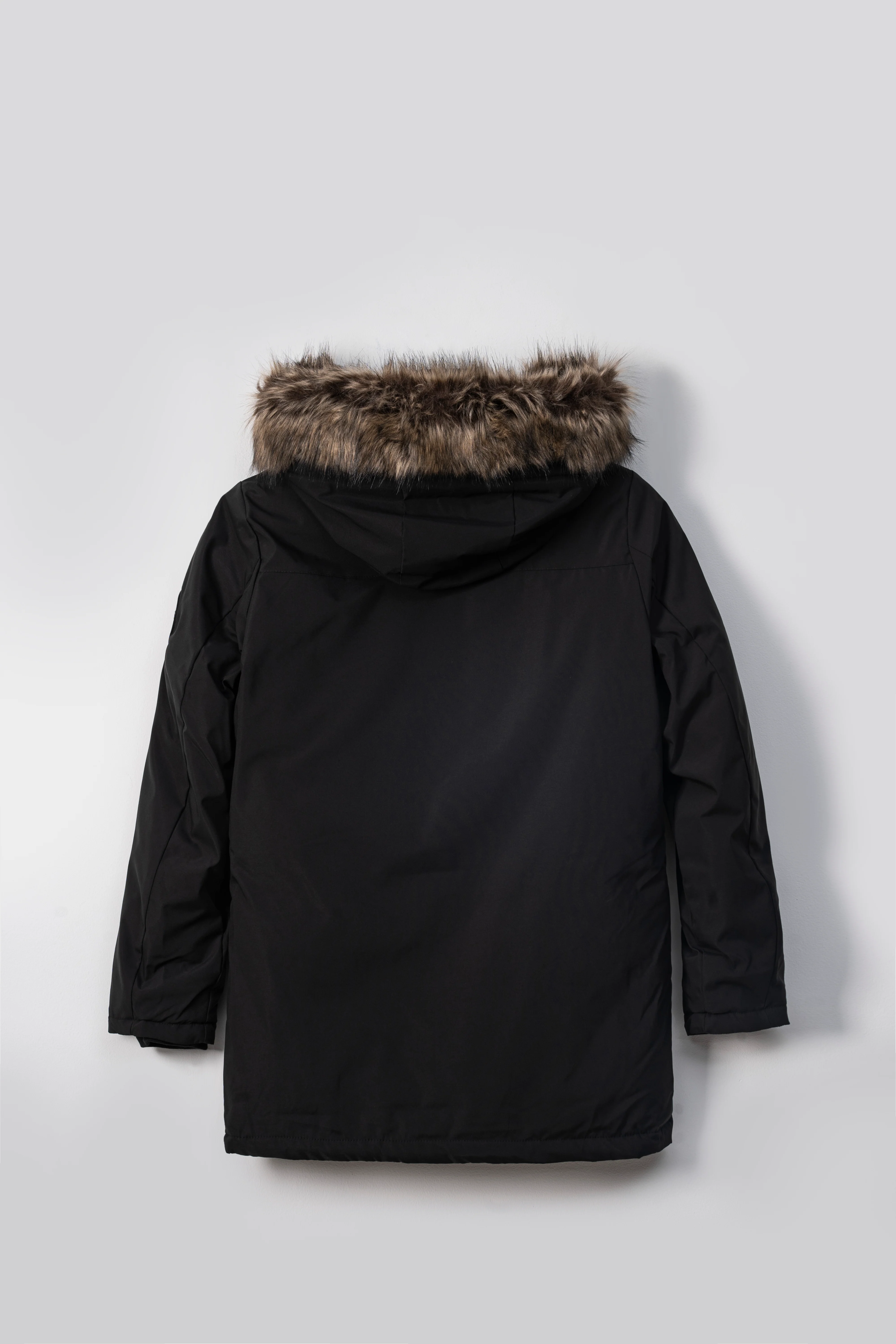 PARKA JACKET FULL SLEEVE BLACK - Image 4
