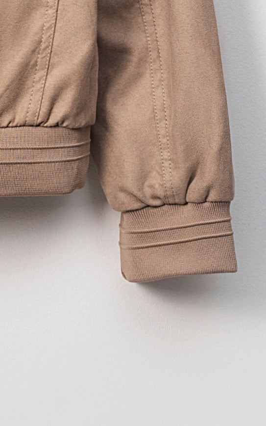 JACKET FULL SLEEVE LIGHT BROWN - Image 4