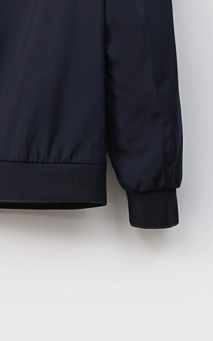 LIGHT WEIGHT MEN'S JACKET FULL SLEEVE NAVY - Image 4