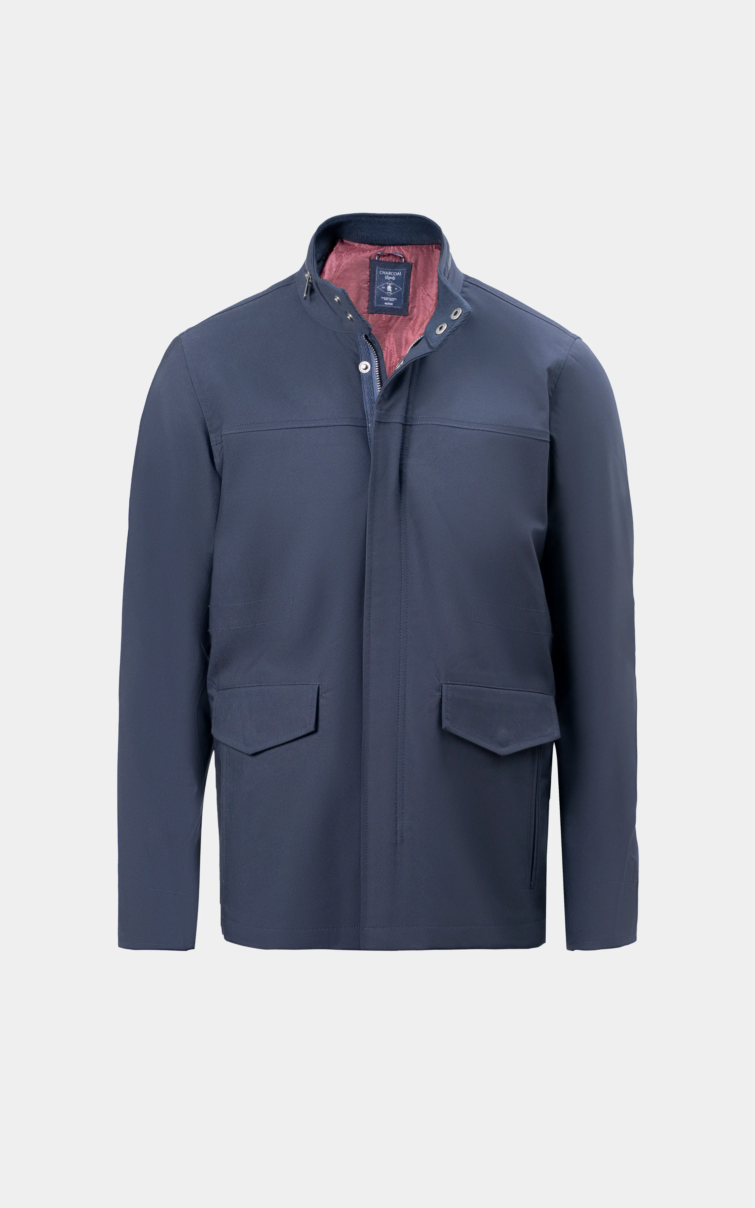 REGULAR FIT FULLSLEEVE FIELD JACKET NAVY