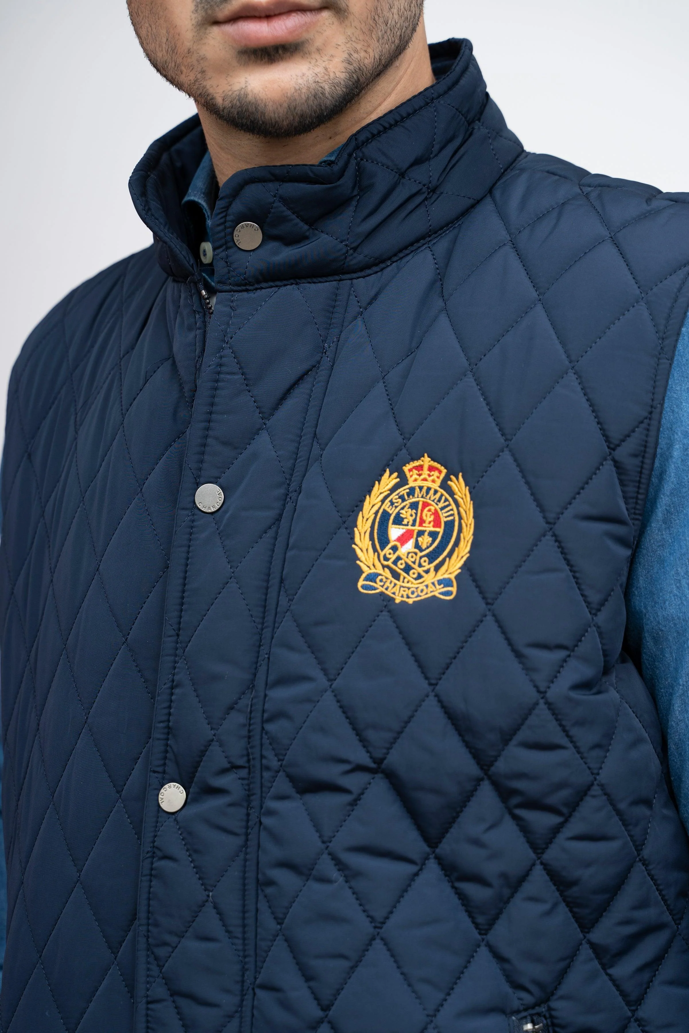 JACKET S/L NAVY - Image 5