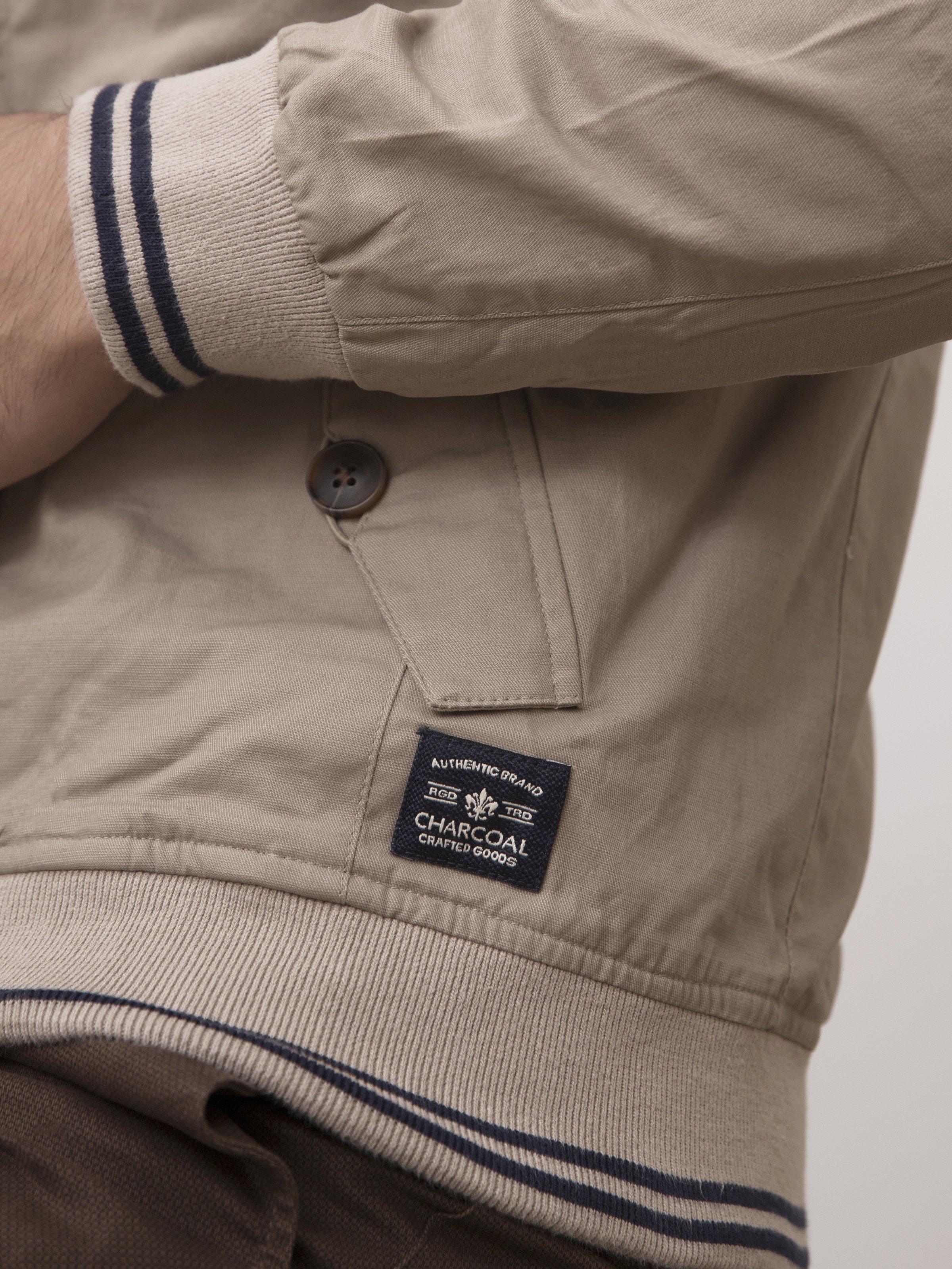 JACKET SMALL BAN FULL SLEEVE BEIGE - Image 5