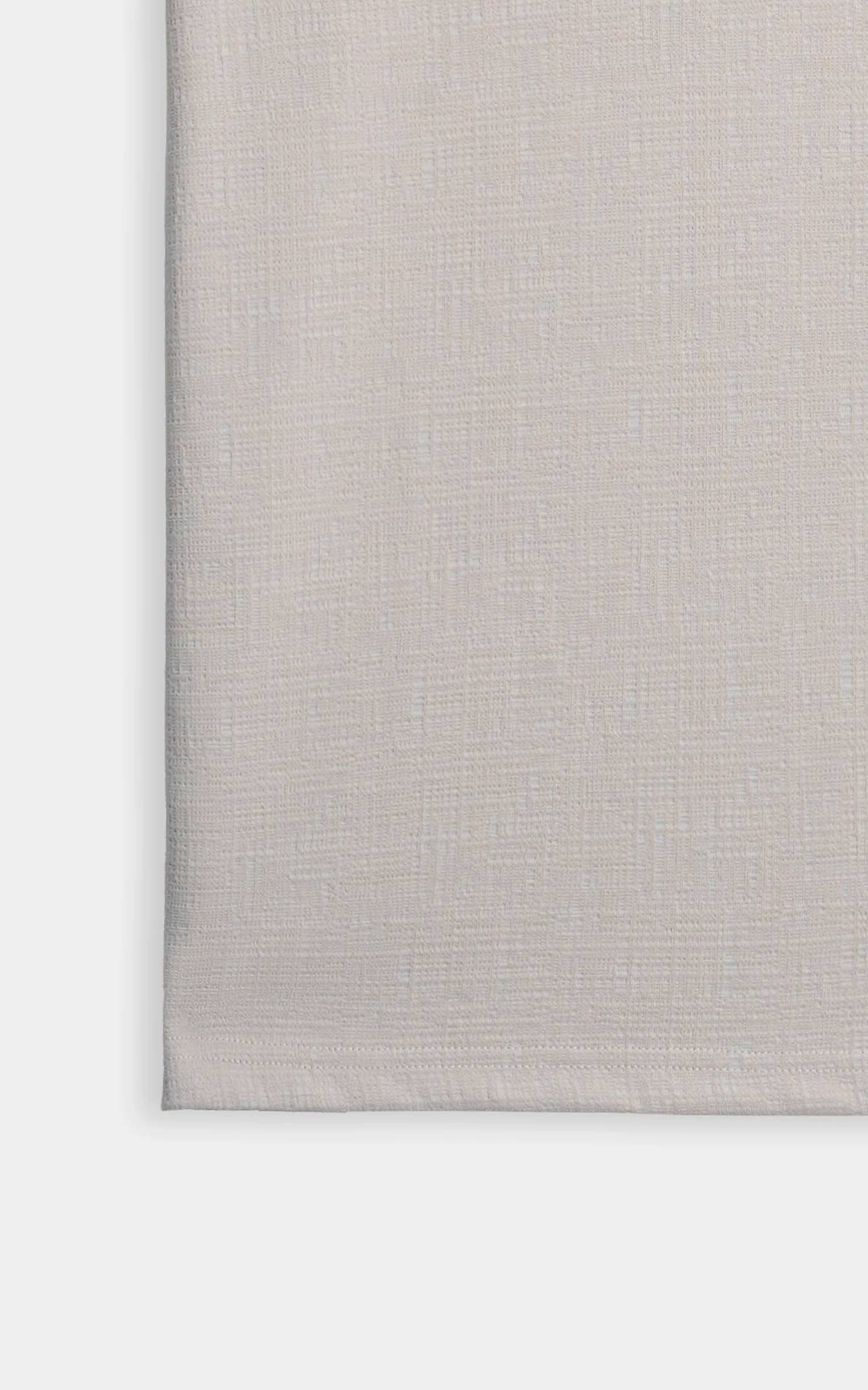 JACQUARD TEXTURED TIPPED POLO SHIRT BEIGE - Image 5