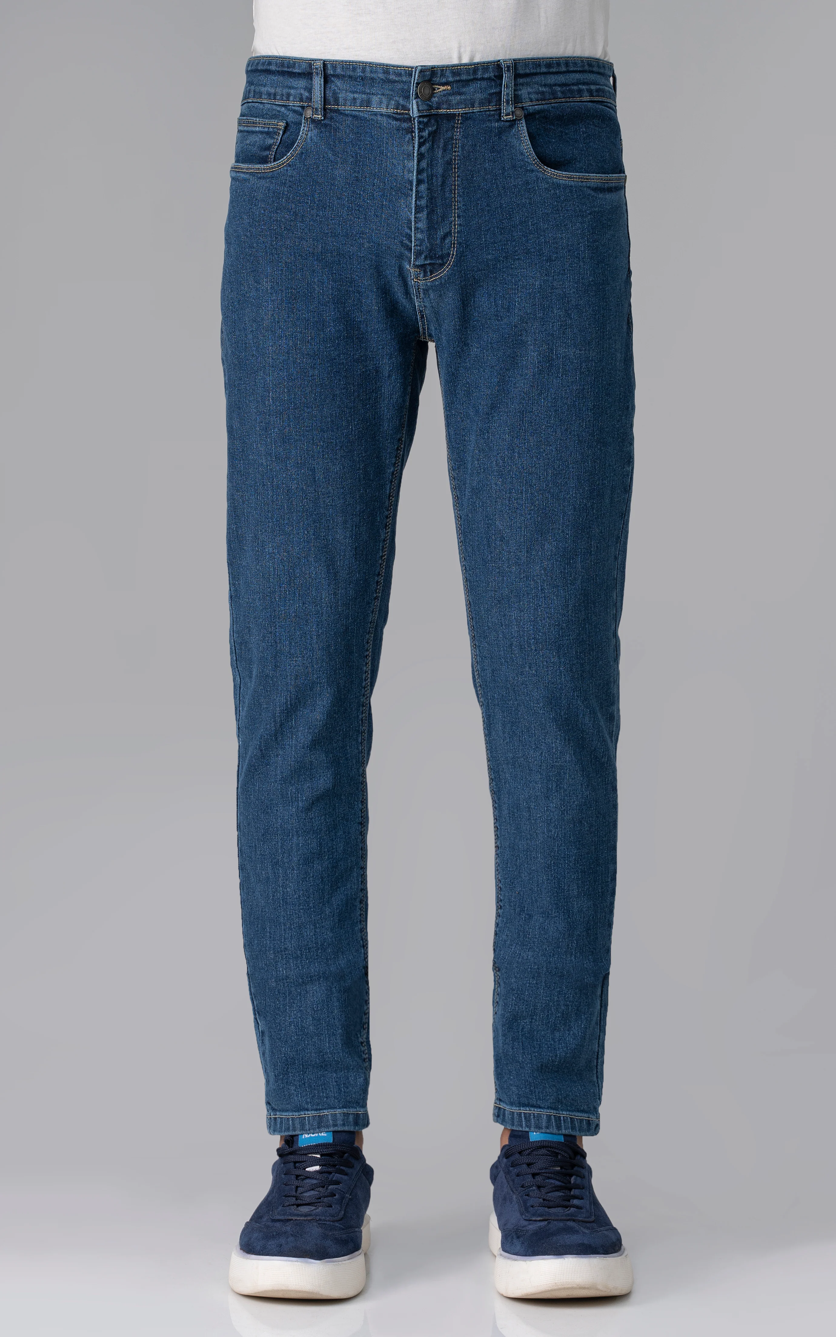 JEAN SLIM FIT MID BLUE - Image 2