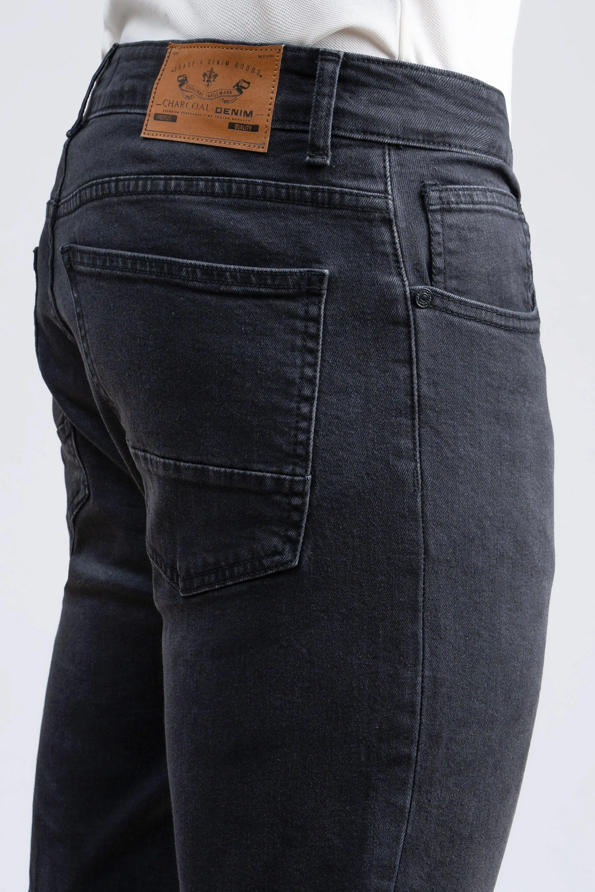 JEAN SLIM LEG DARK GREY - Image 5