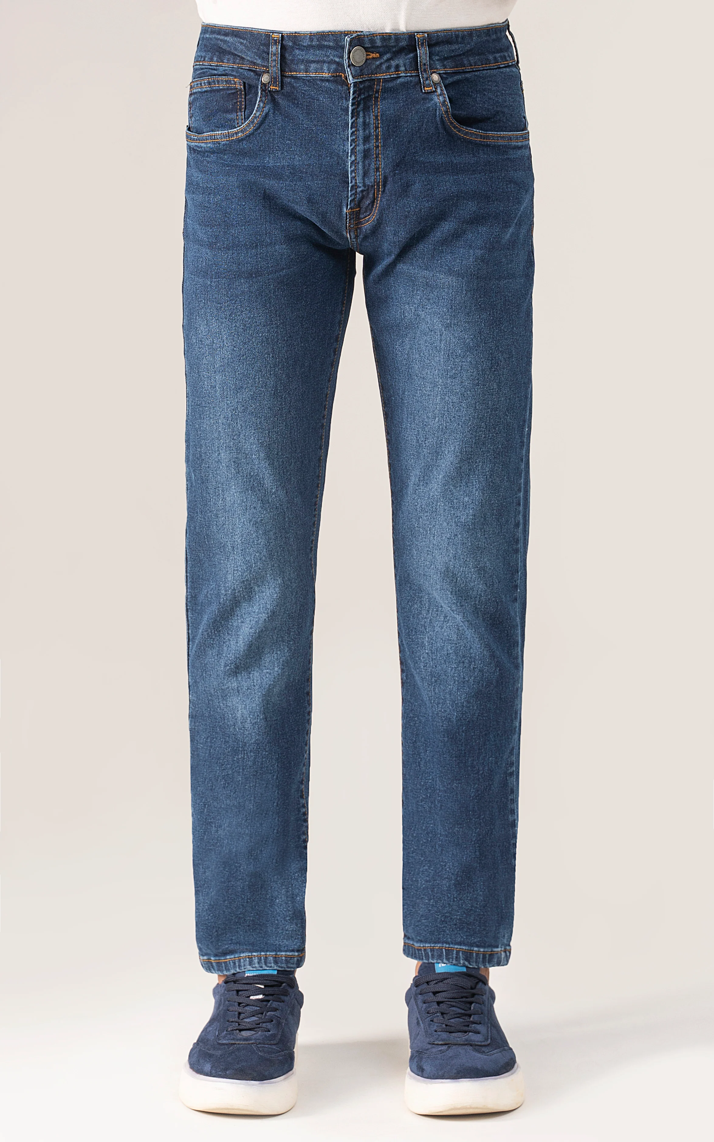 JEANS SLIM FIT DARK BLUE - Image 3
