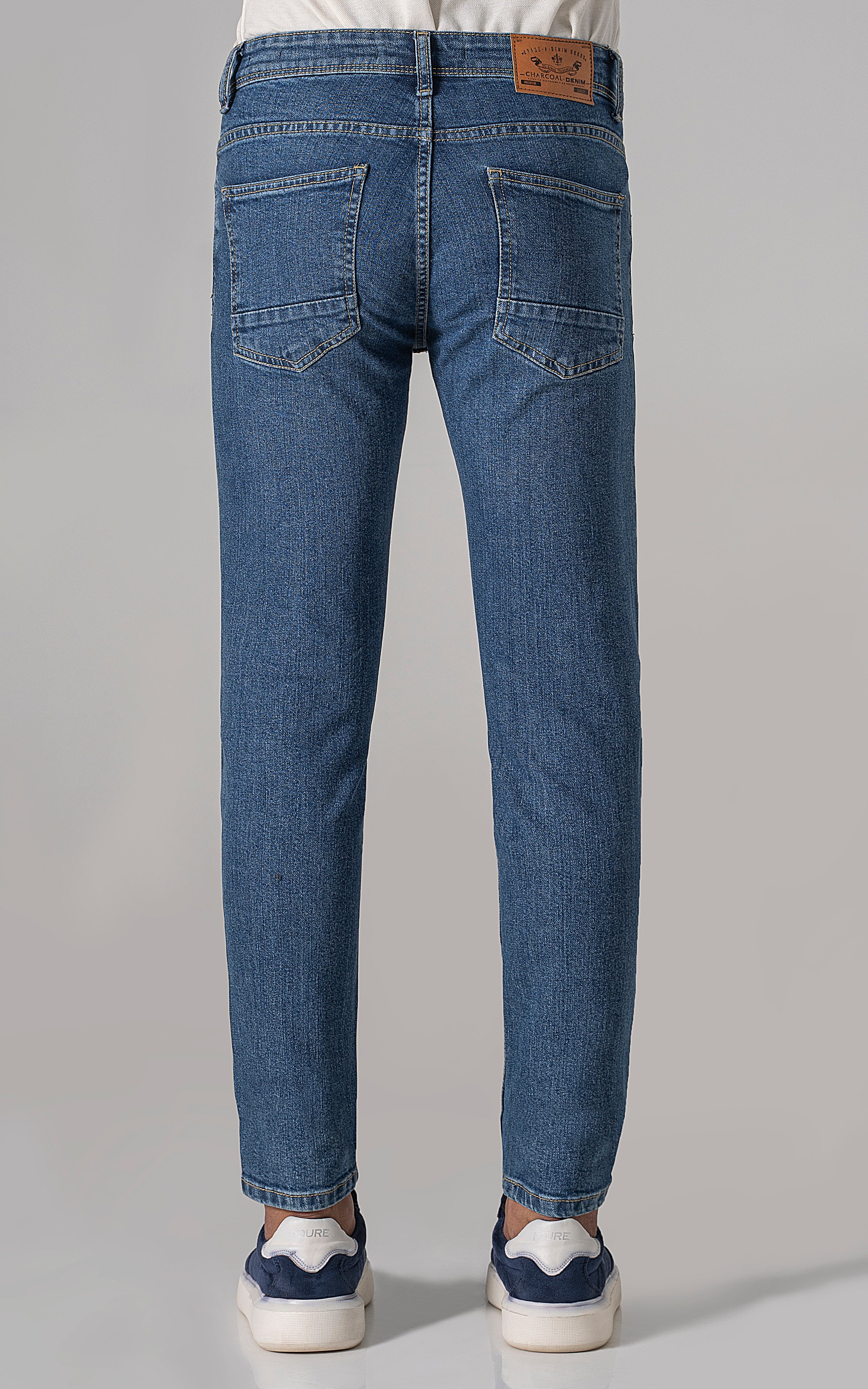 JEANS SLIM FIT MID BLUE - Image 3