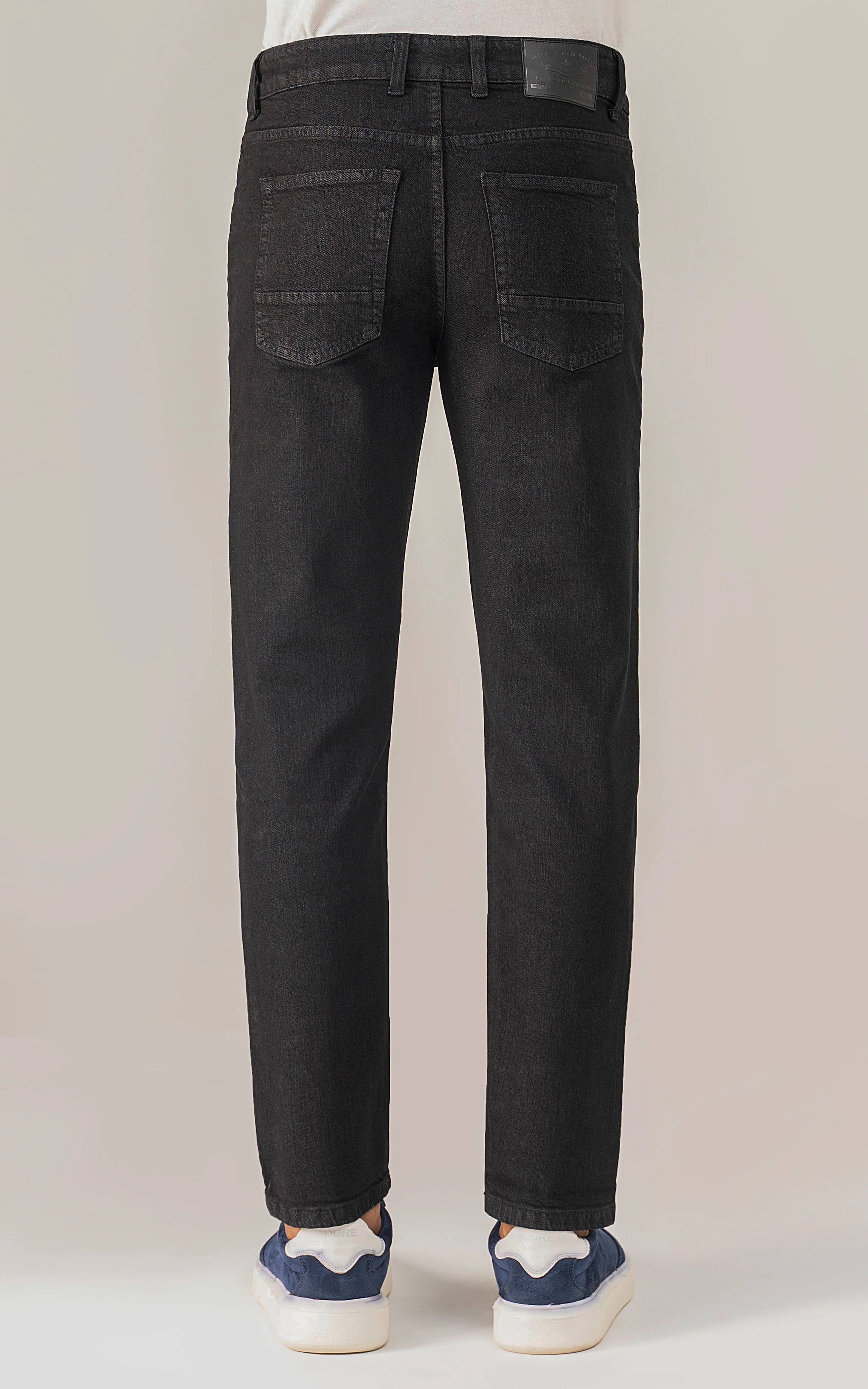 JEANS STRAIGHT FIT BLACK - Image 3