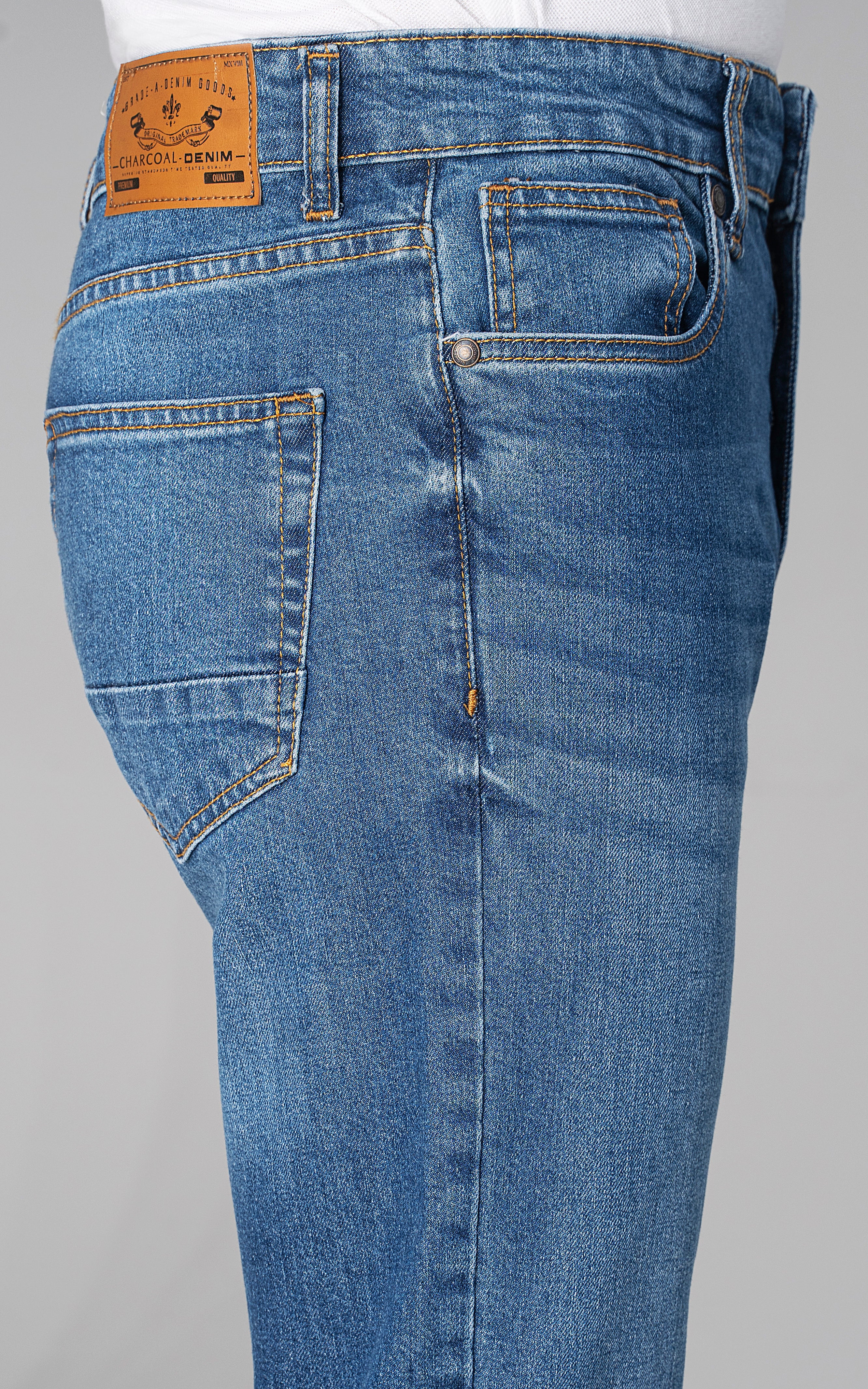 STRAIGHT FIT JEAN MID BLUE - Image 2