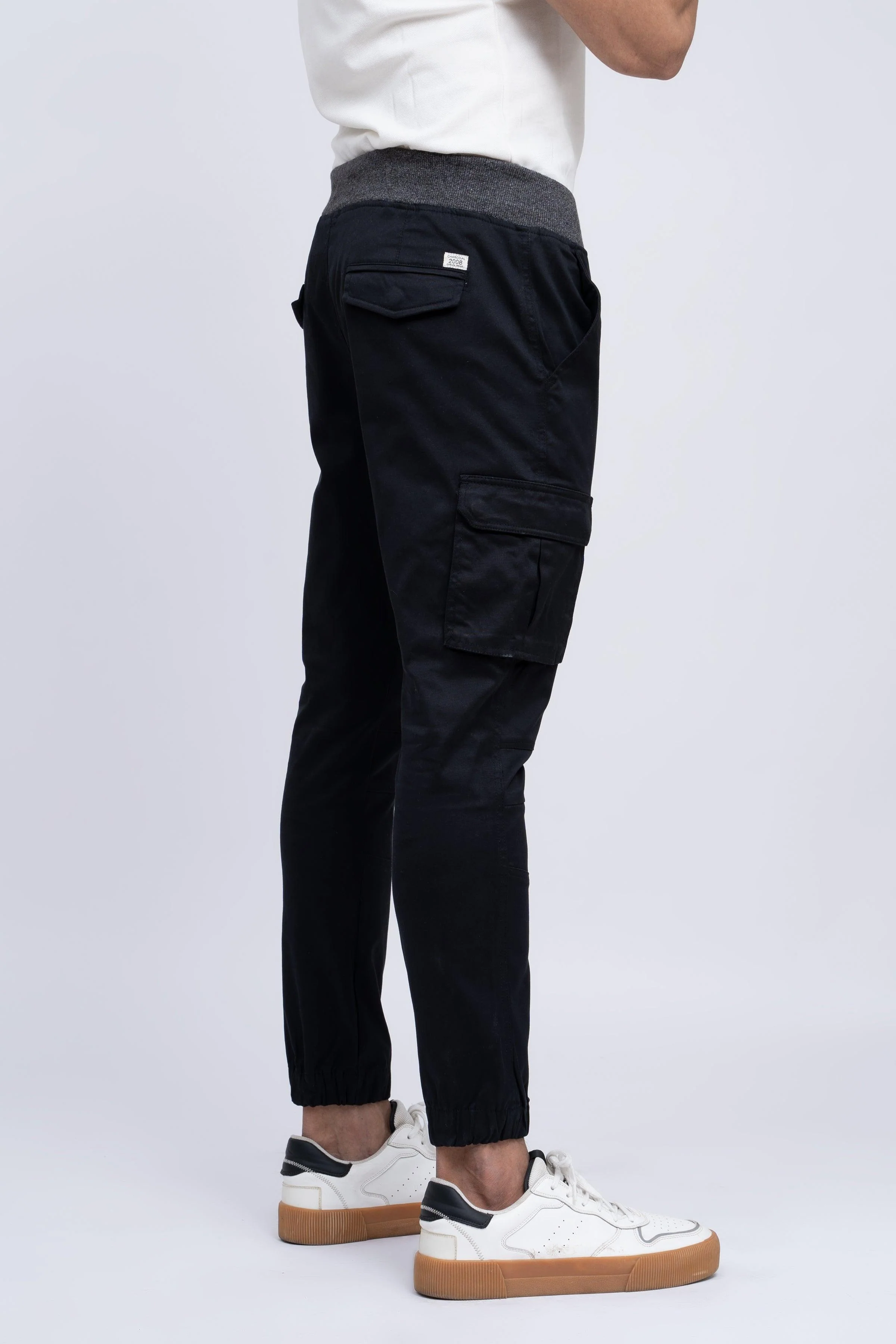 JOGGER TROUSER BLACK - Image 3