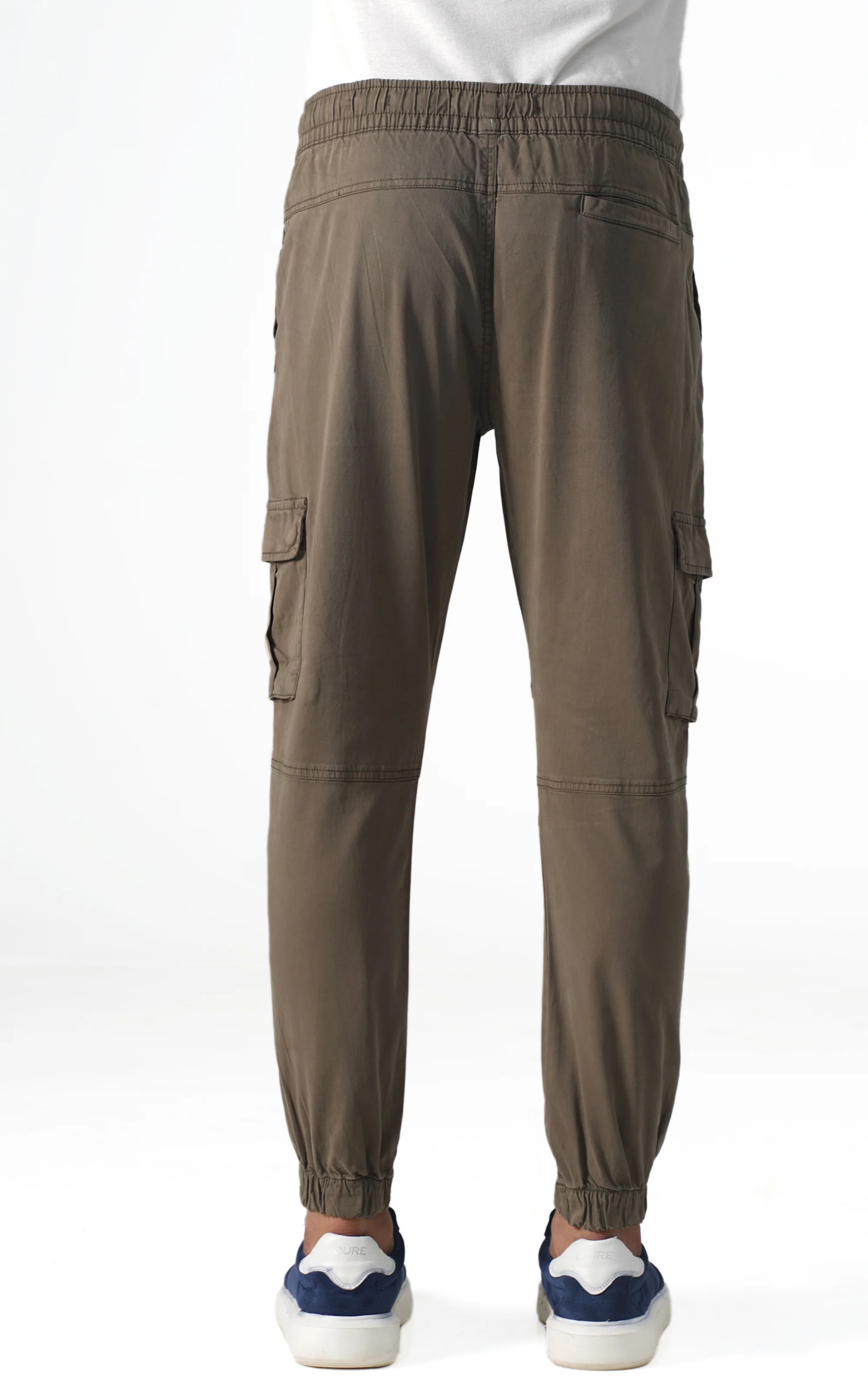 CARGO JOGGER TROUSER DARK OLIVE - Image 3