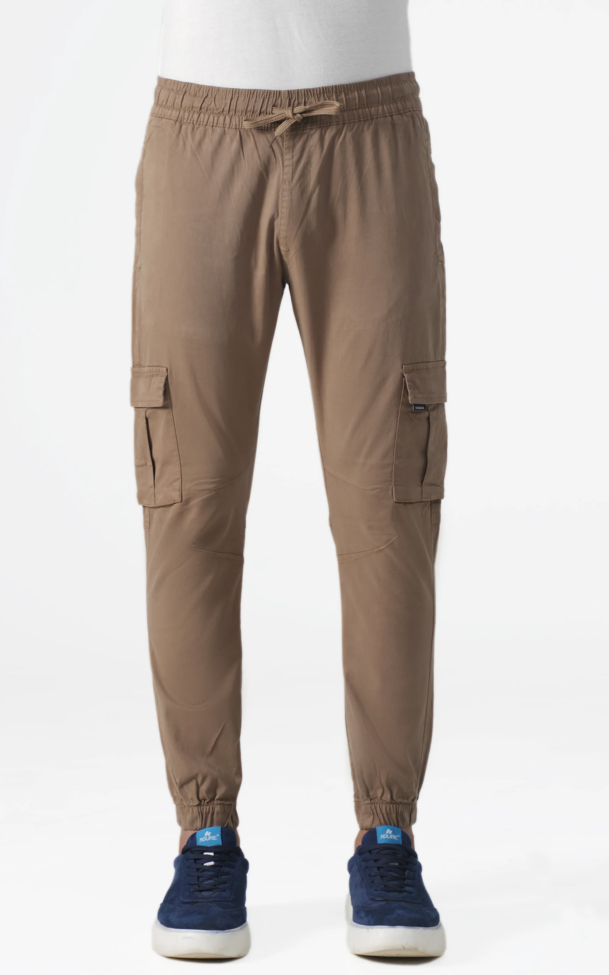 CARGO JOGGER TROUSER KHAKI - Image 2