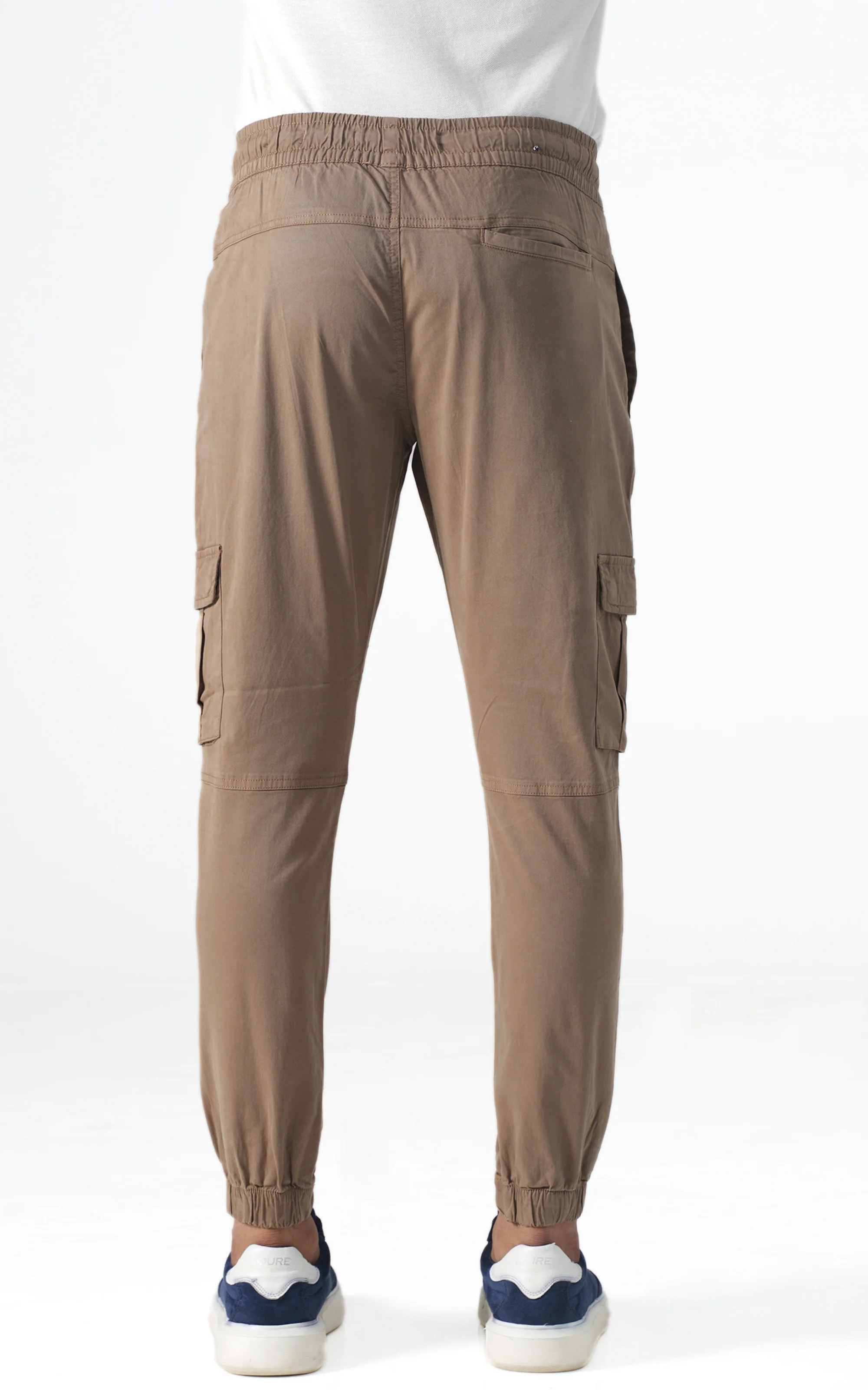 CARGO JOGGER TROUSER KHAKI - Image 3
