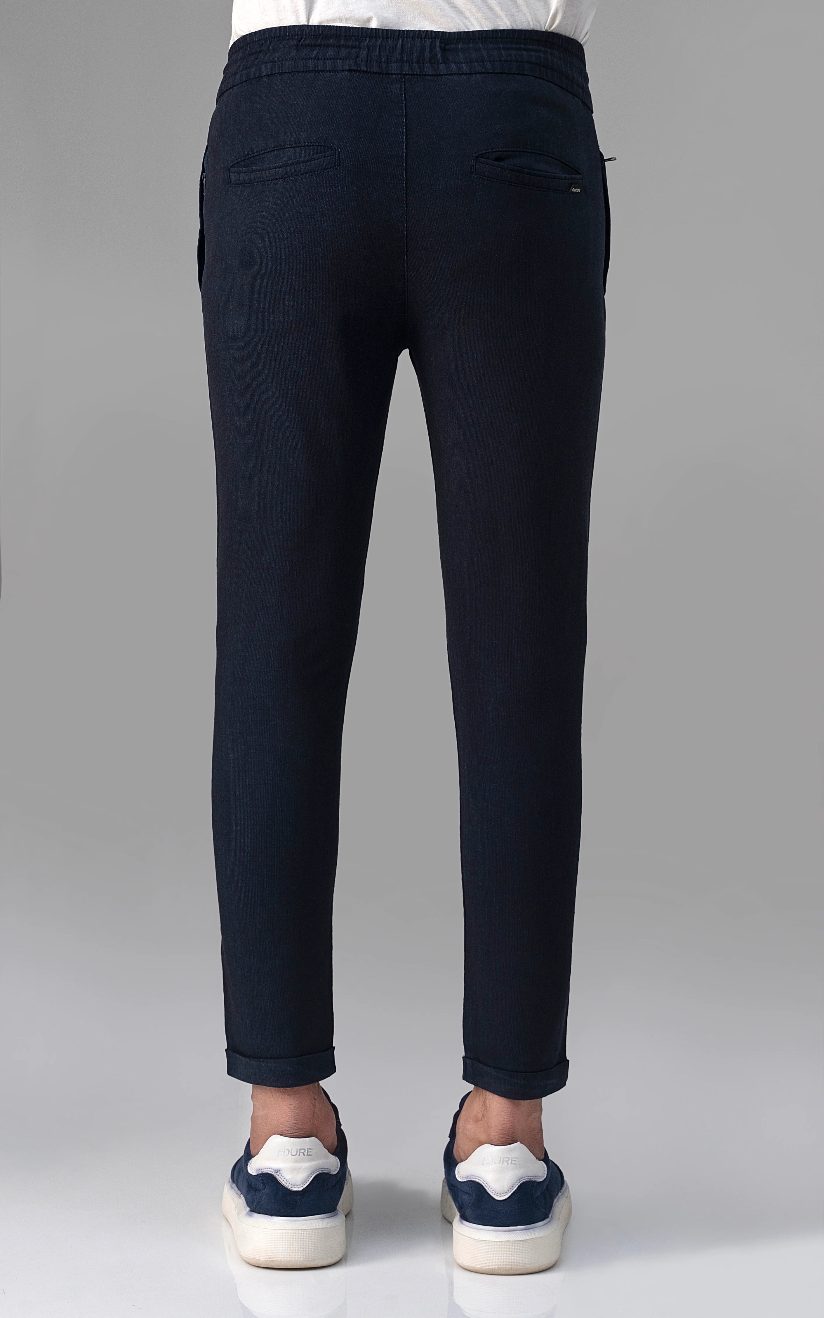 JOGGER TROUSER NAVY - Image 3