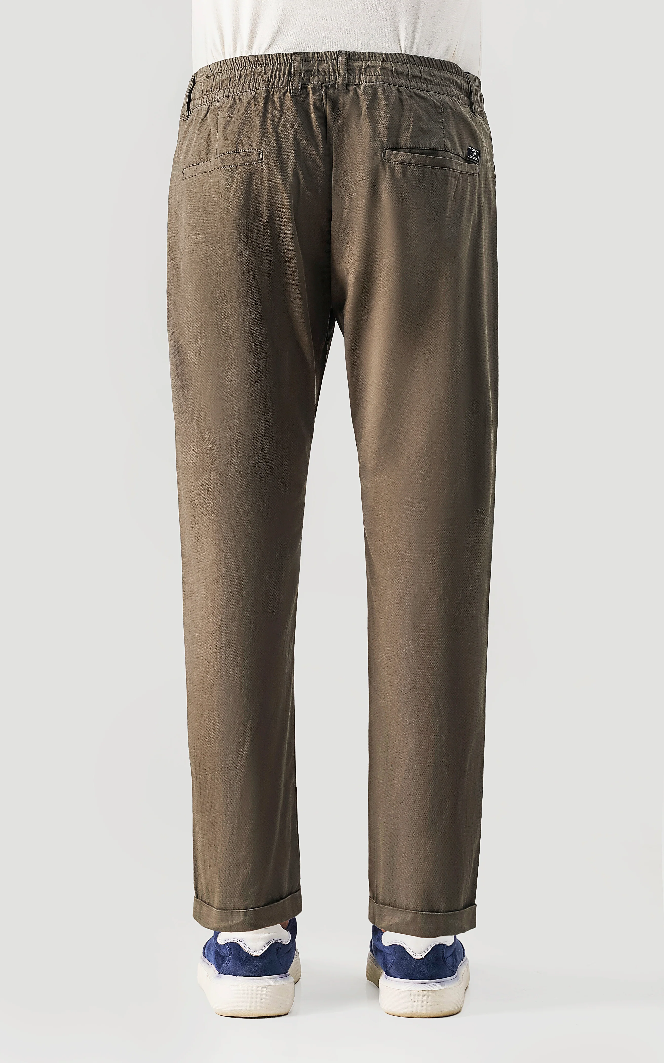 JOGGER TROUSER OLIVE - Image 4