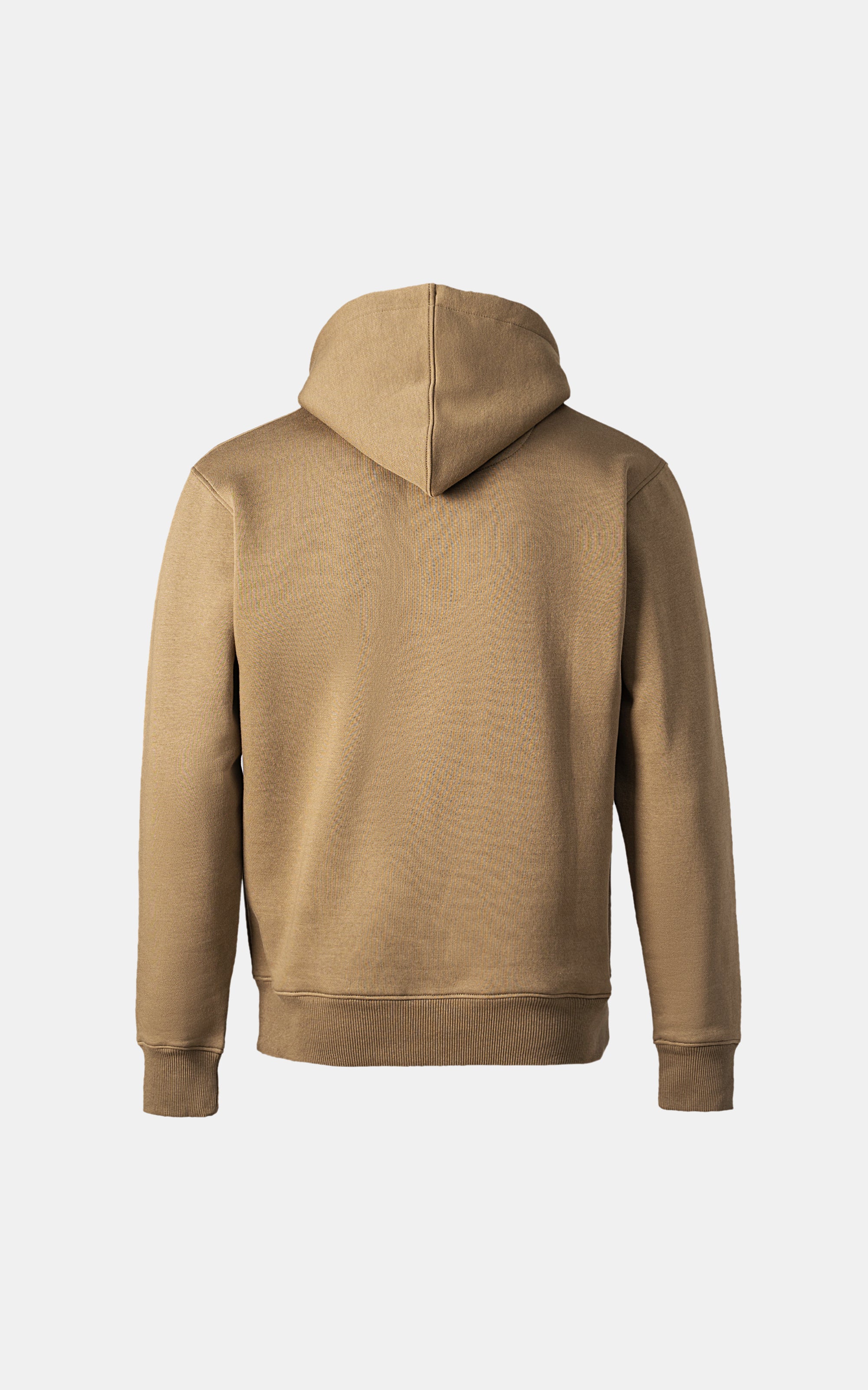 KANGROO FLEECE HOODIE OLIVE - Image 2