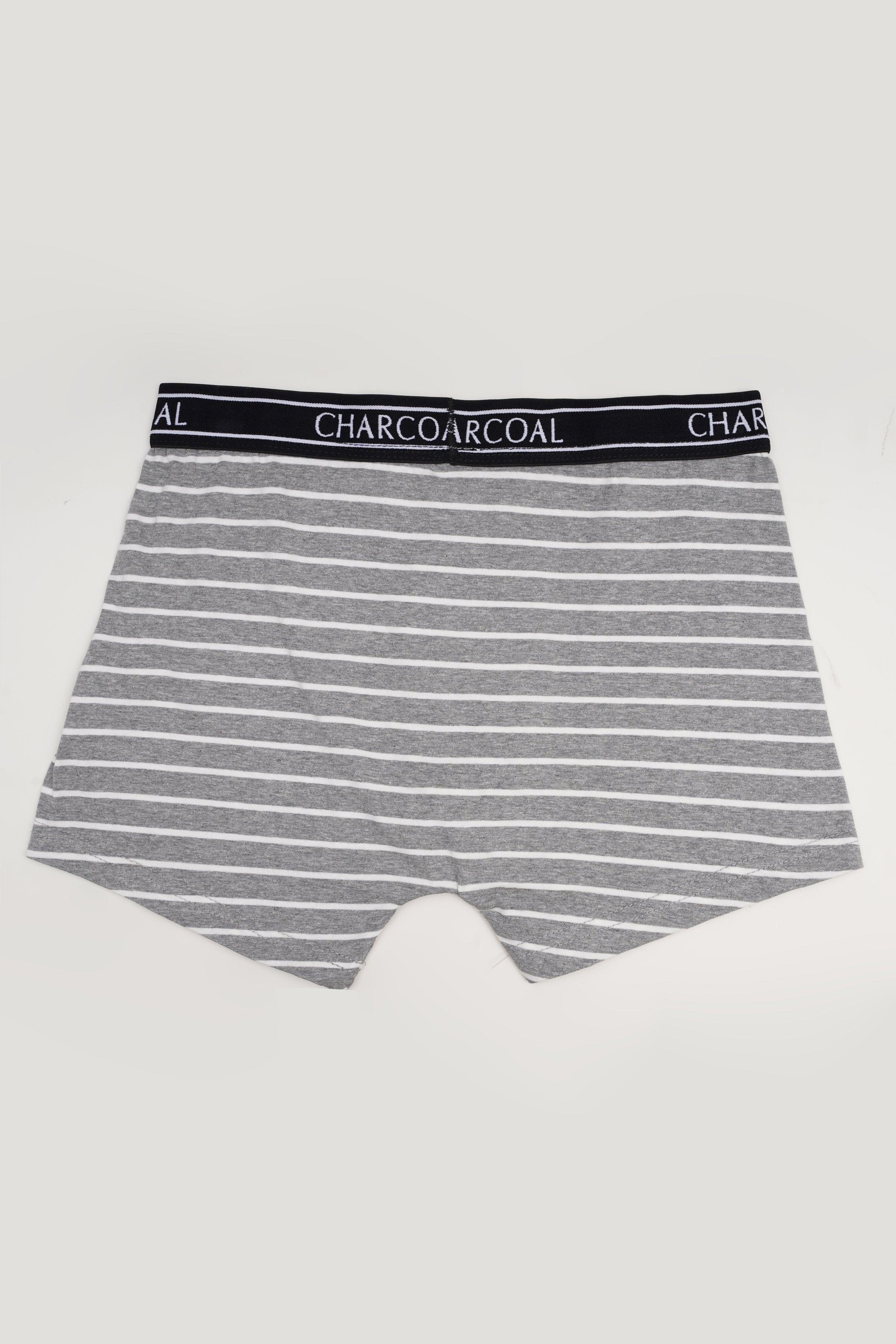 KNIT BOXER GREY STRIPE - Image 3