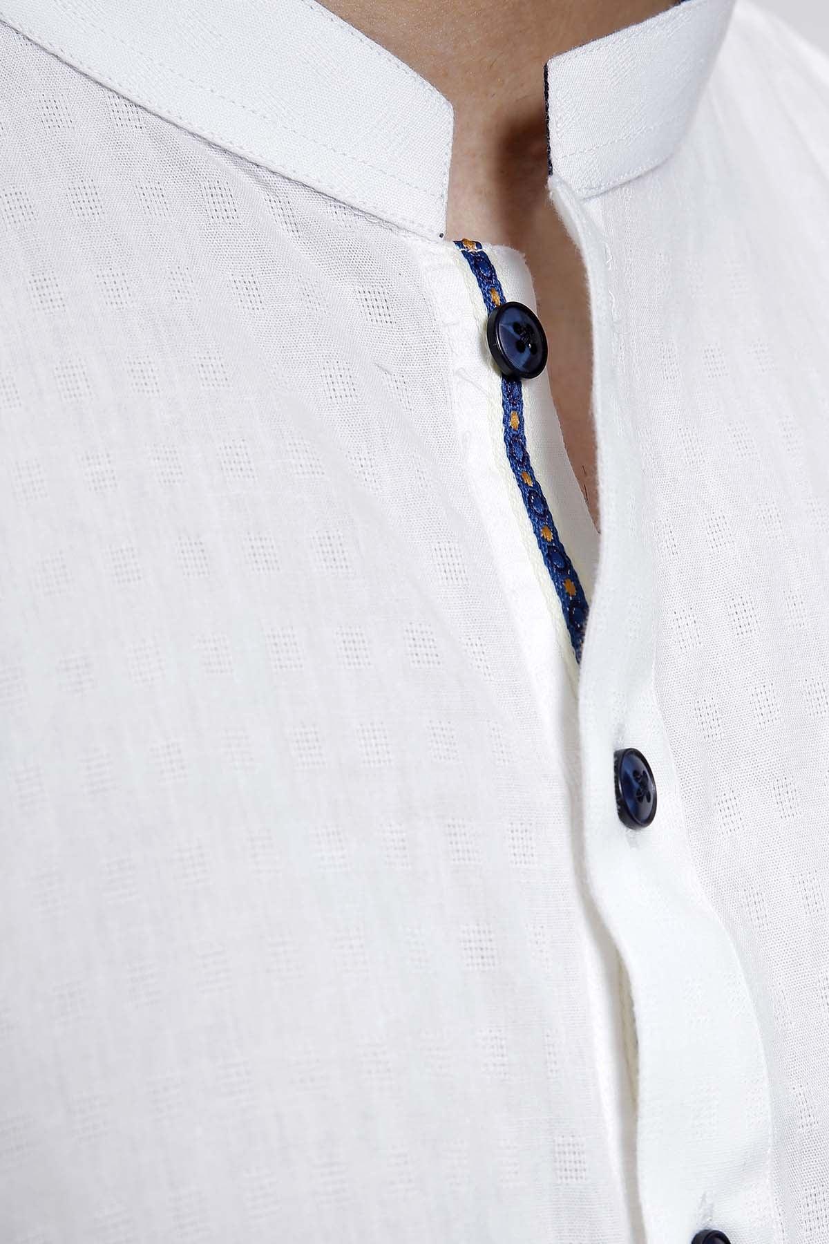 KURTA BAN COLLAR - Image 4