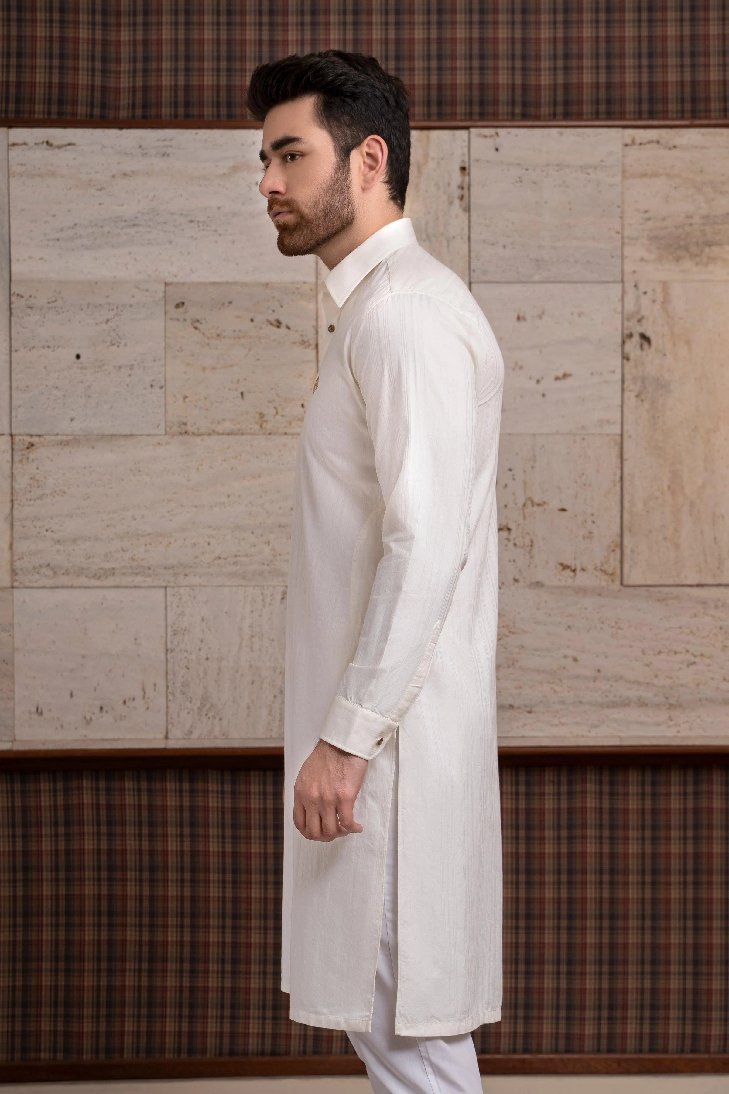 KURTA COLLAR OFF WHITE - Image 2