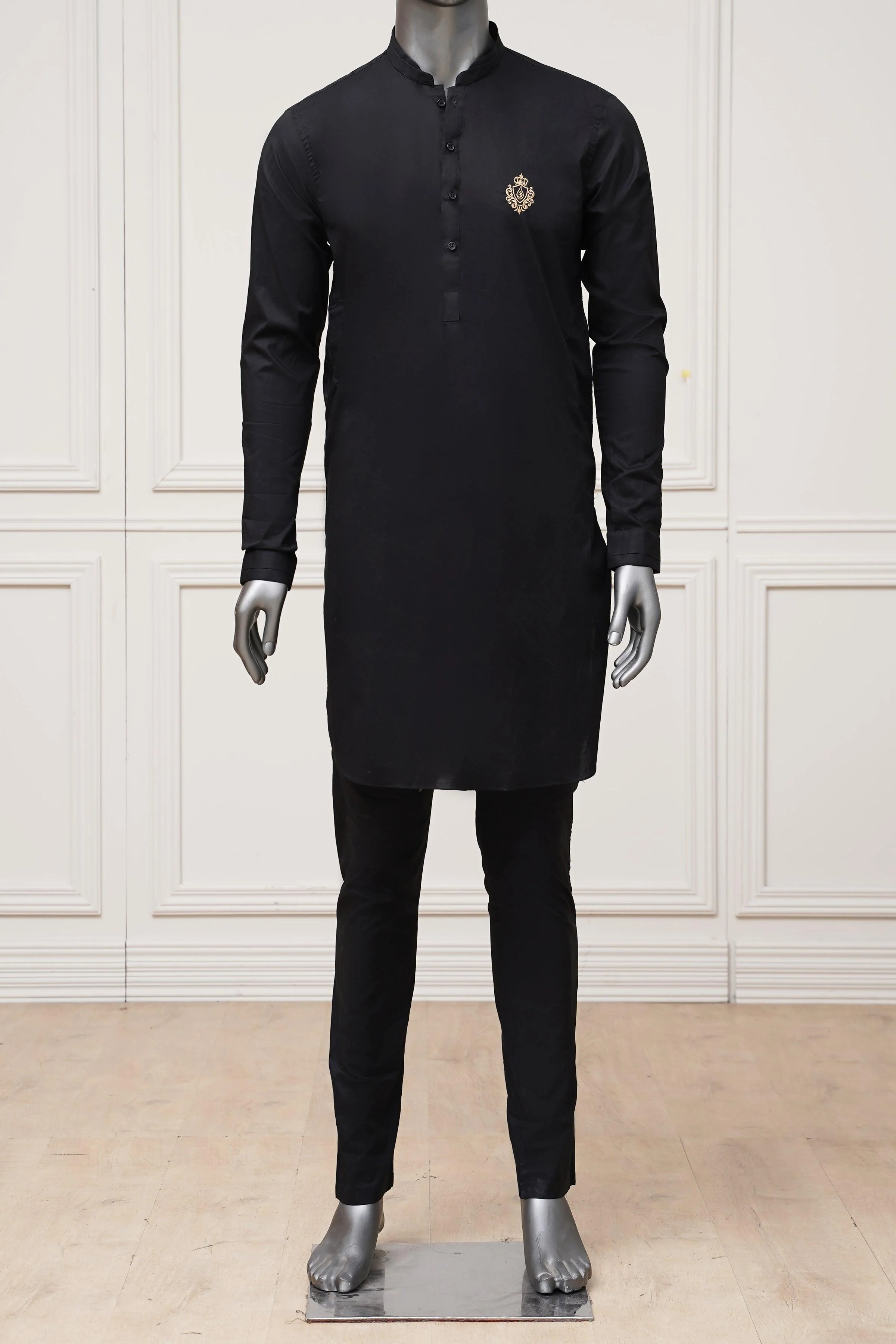 KURTA PAJAMA BLACK