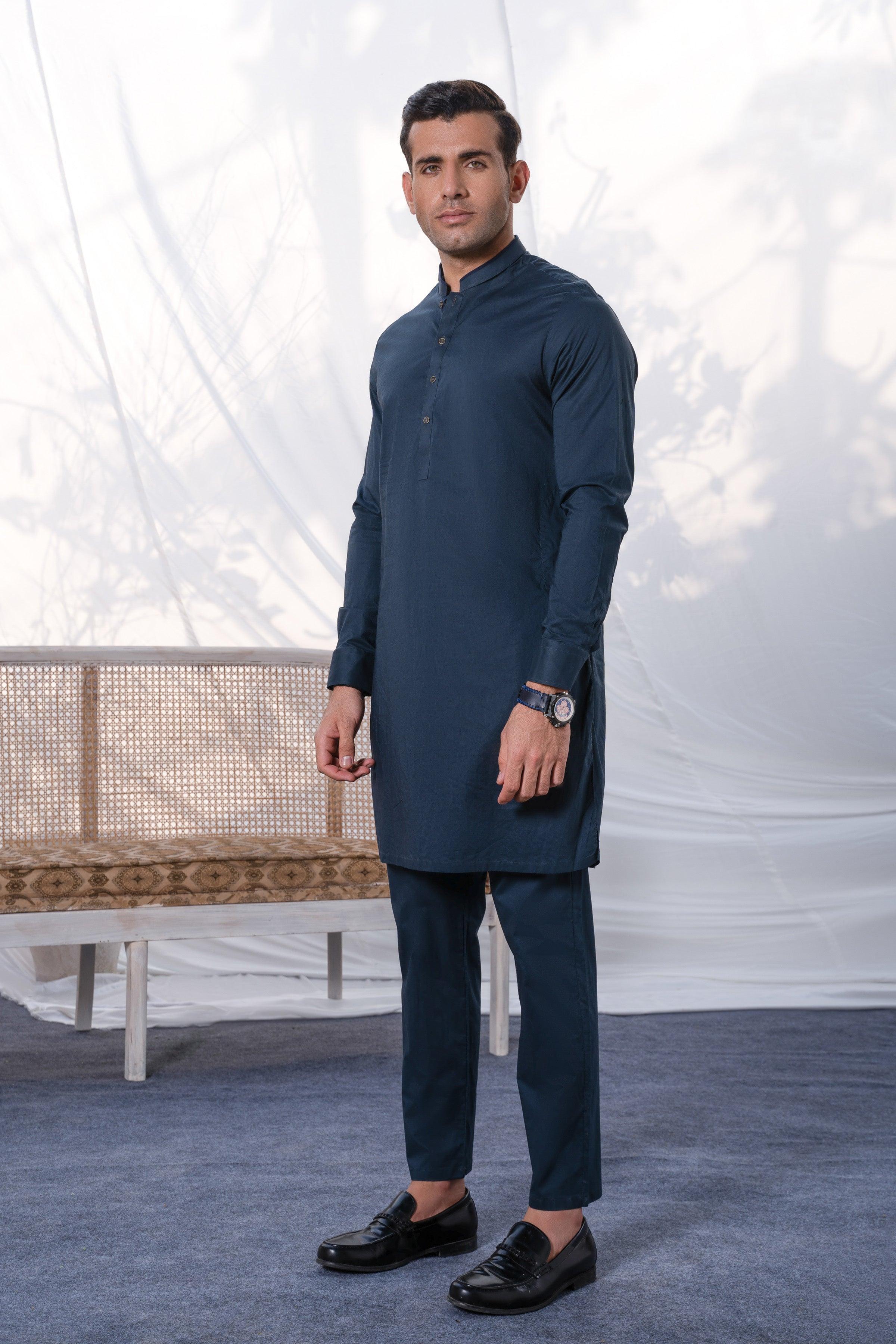 KURTA PAJAMA FOREST GREEN - Image 2