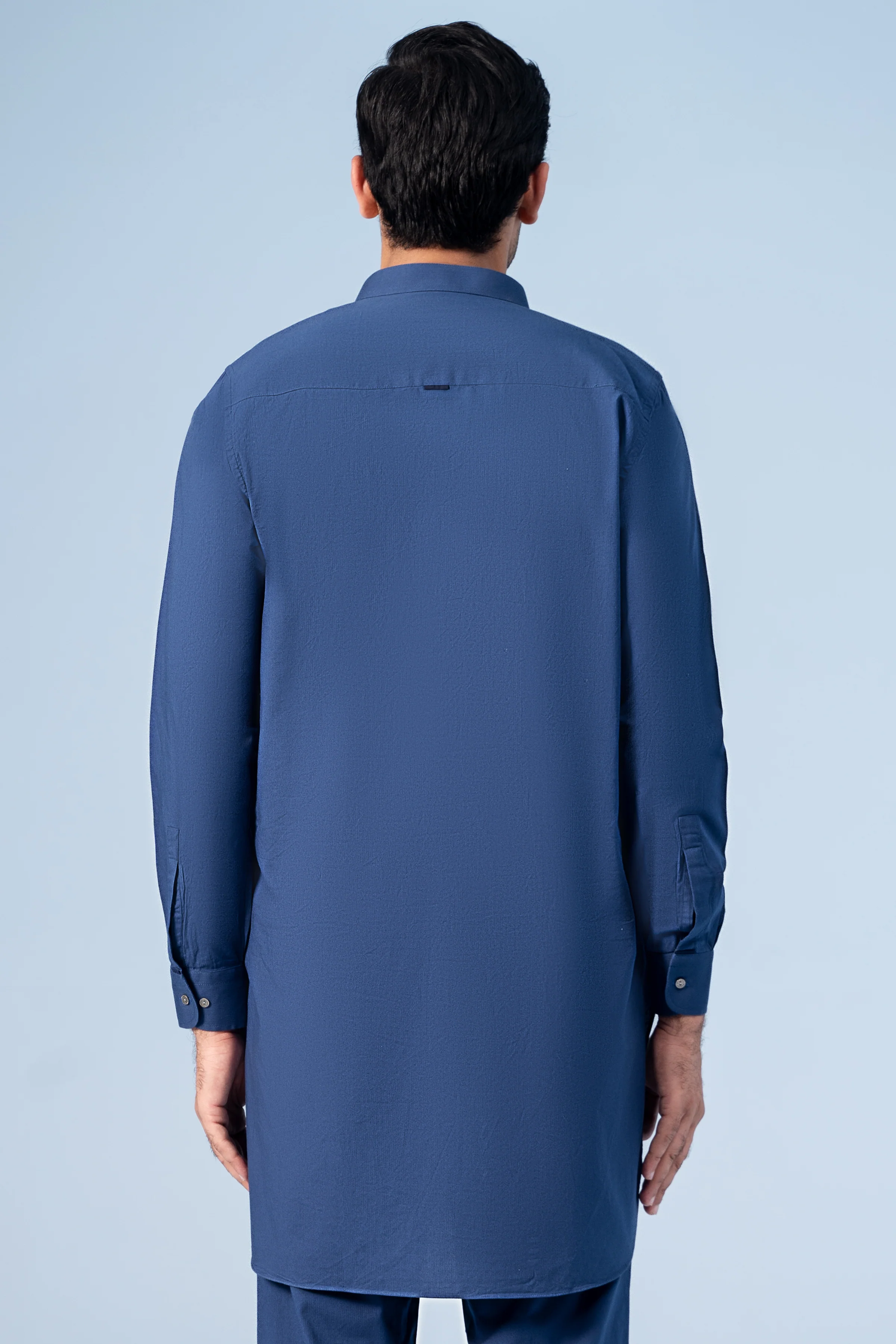 KURTA PAJAMA INDIGO BLUE - Image 3